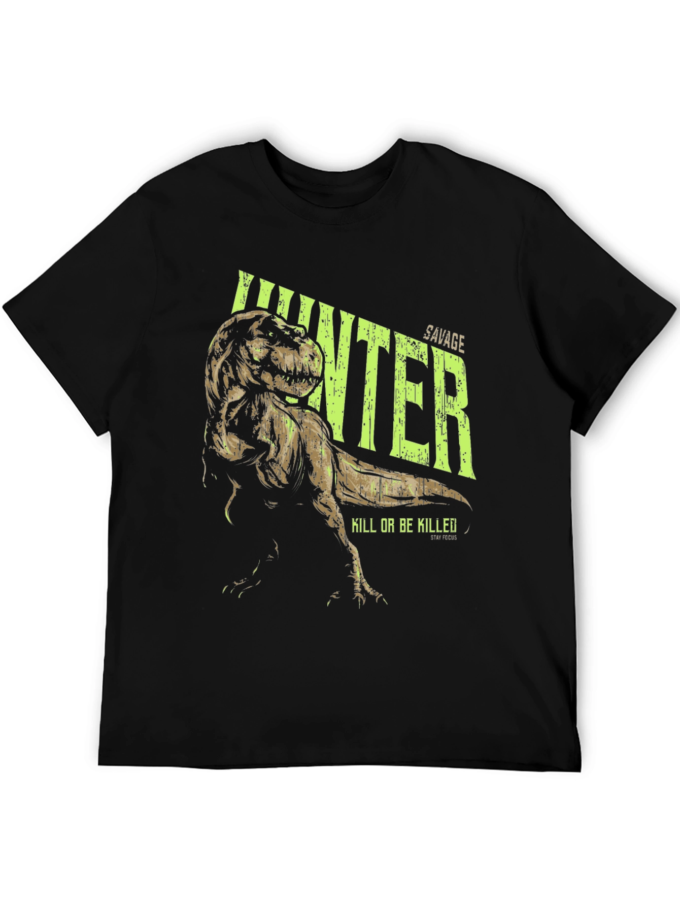 Savage Hunter T-Rex Graphic T-Shirt