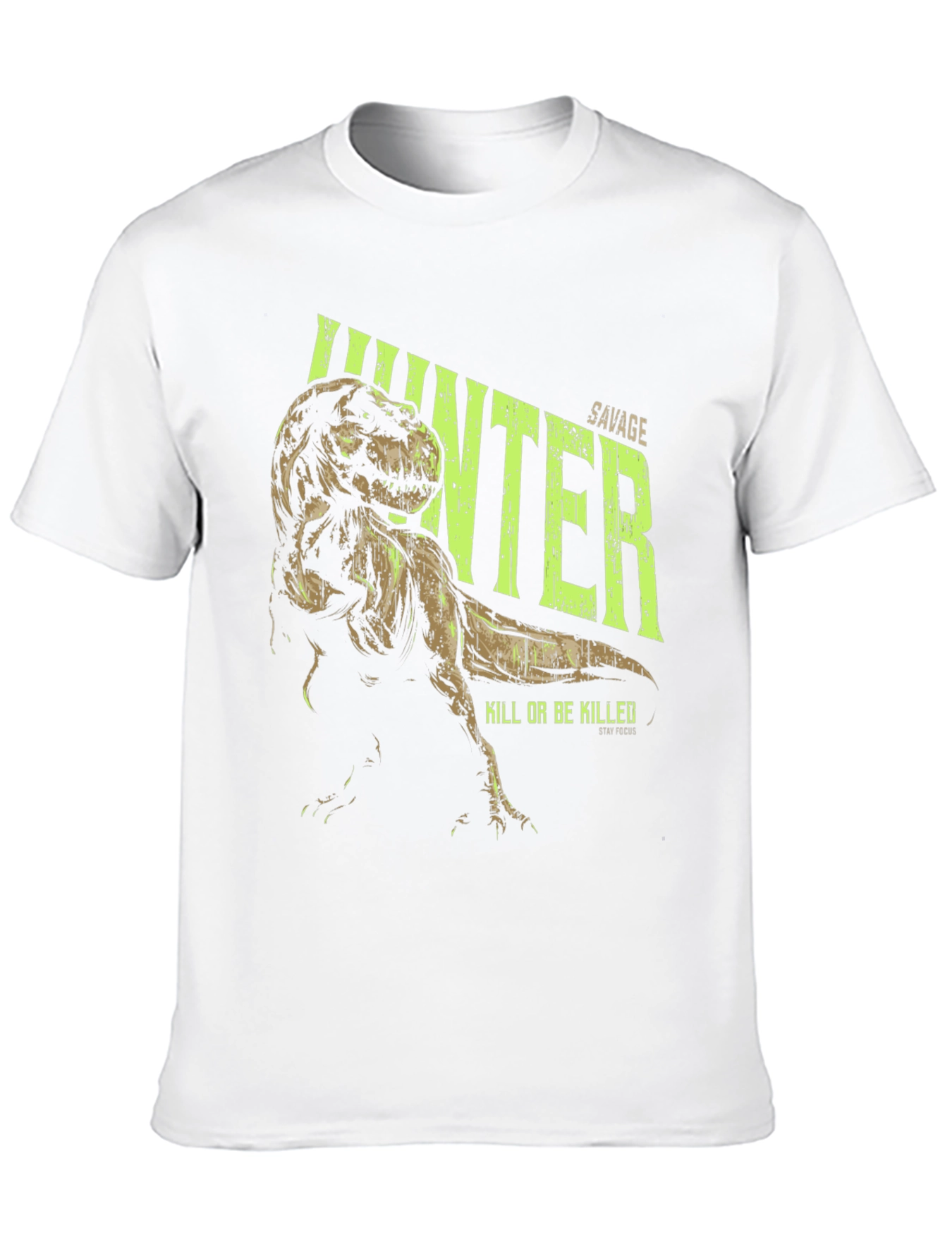 Savage Hunter T-Rex Graphic T-Shirt
