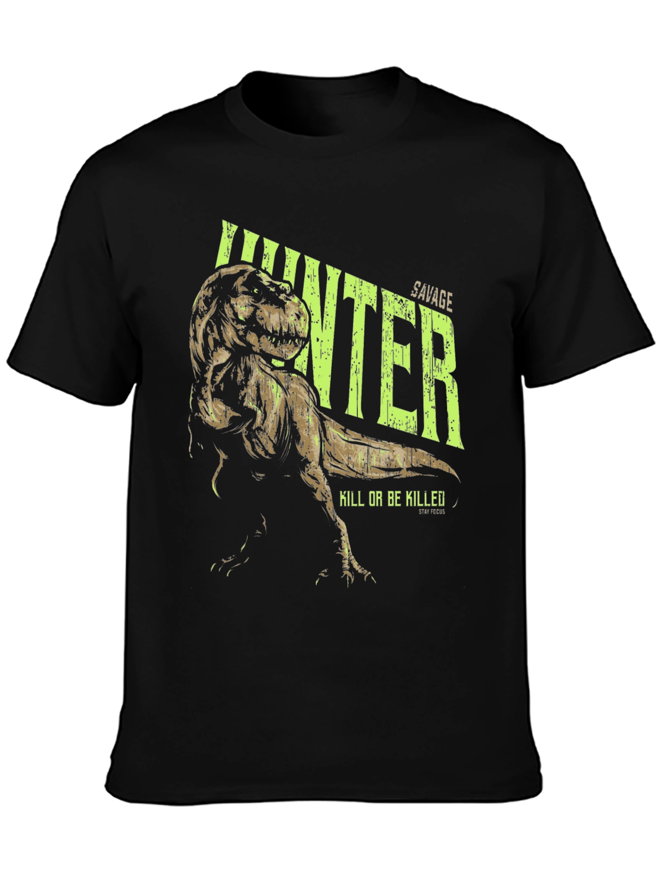 Savage Hunter T-Rex Graphic T-Shirt