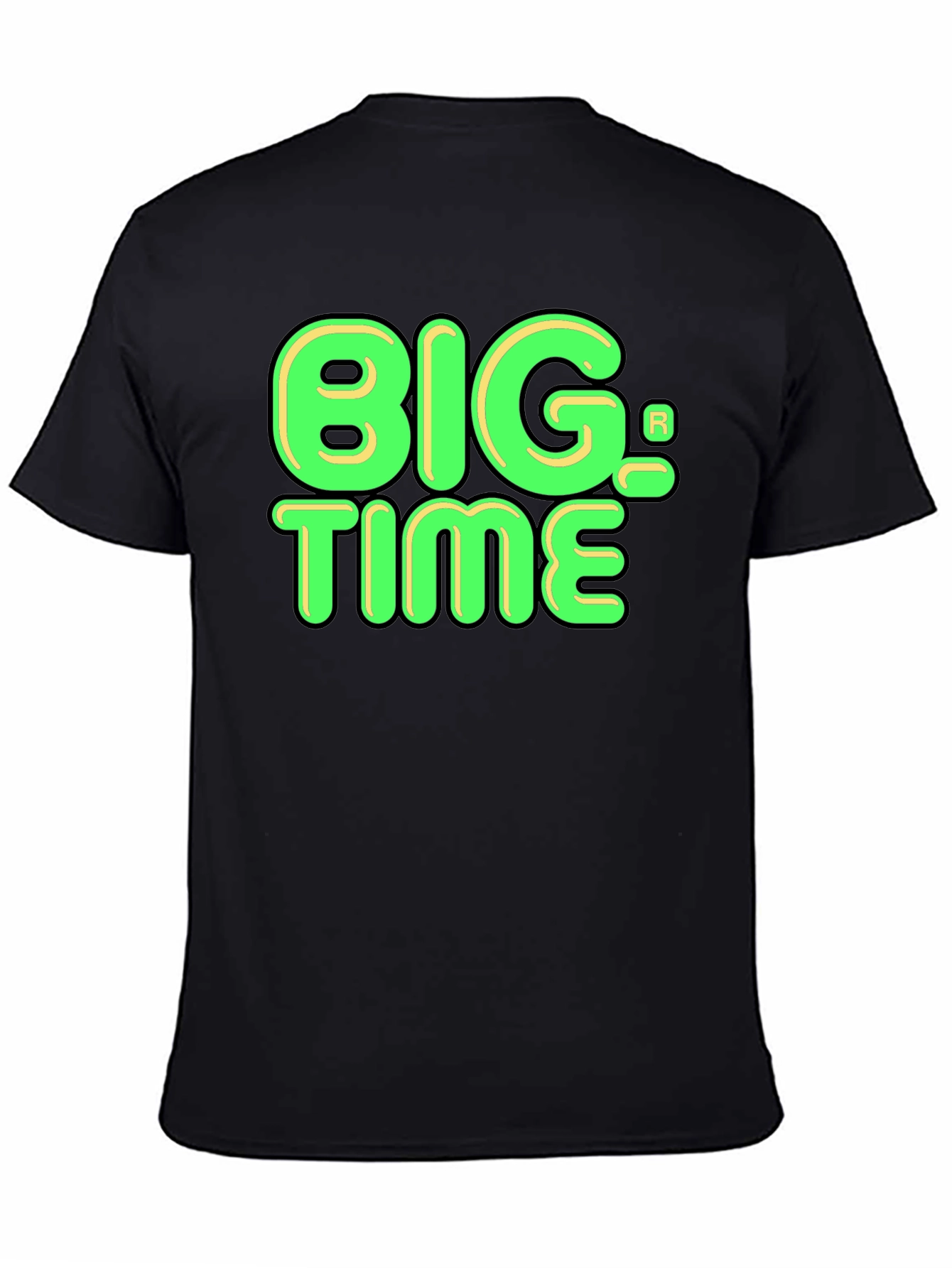 Big Time Black Graphic Tee - Unisex