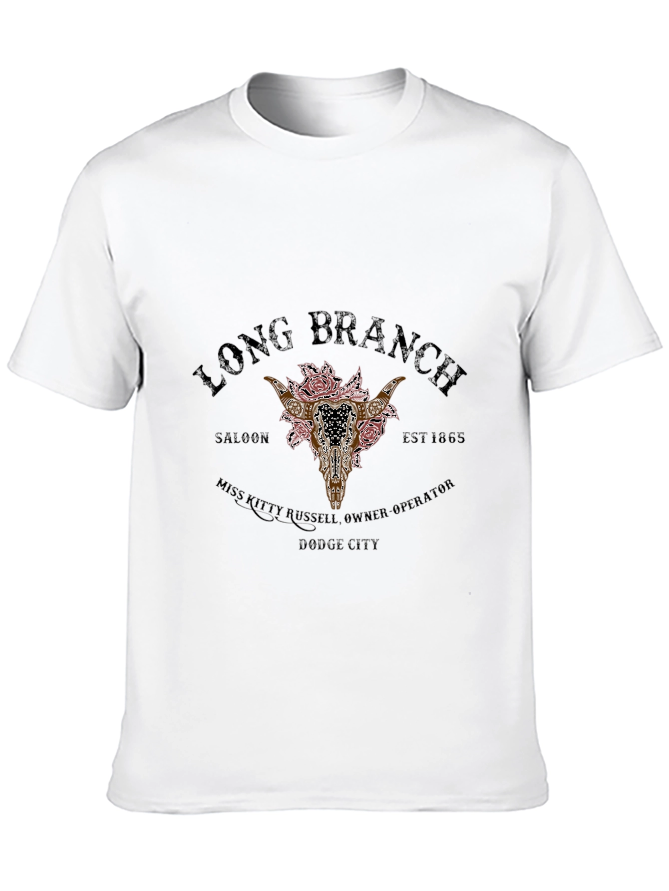 Long Branch Saloon Black Graphic Tee
