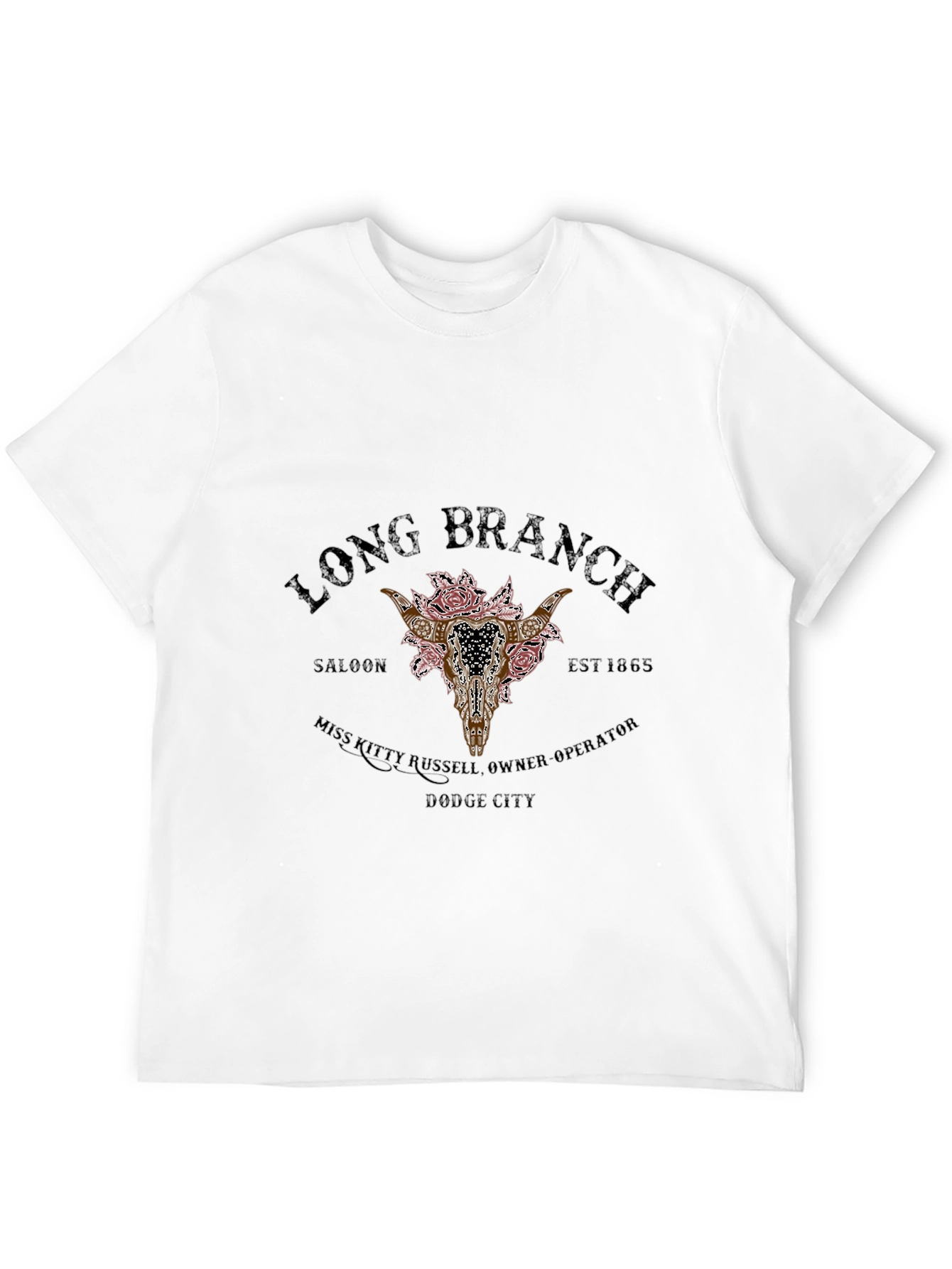 Long Branch Saloon Black Graphic Tee