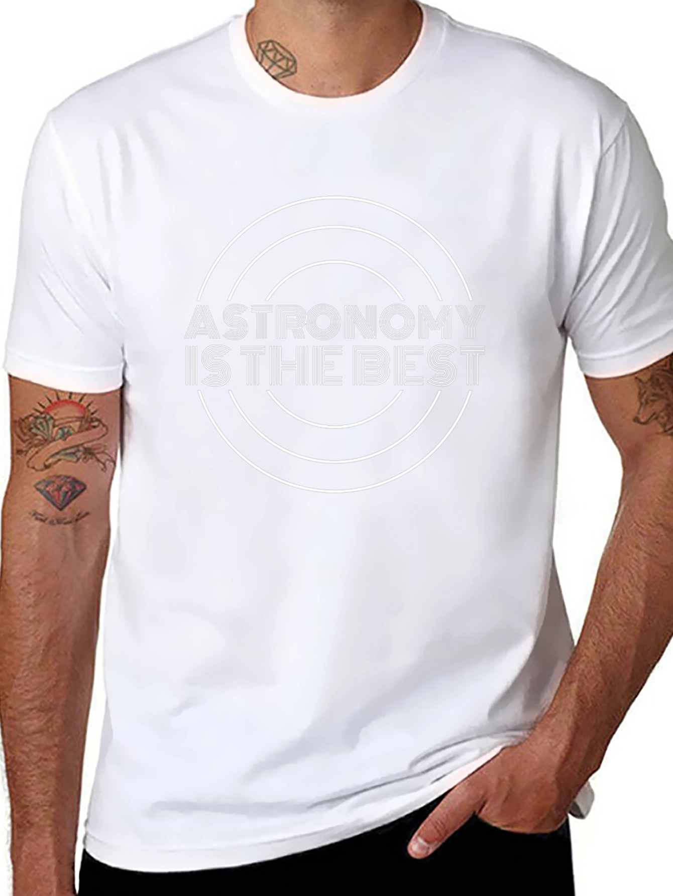 Astronomy is The Best Black T-Shirt