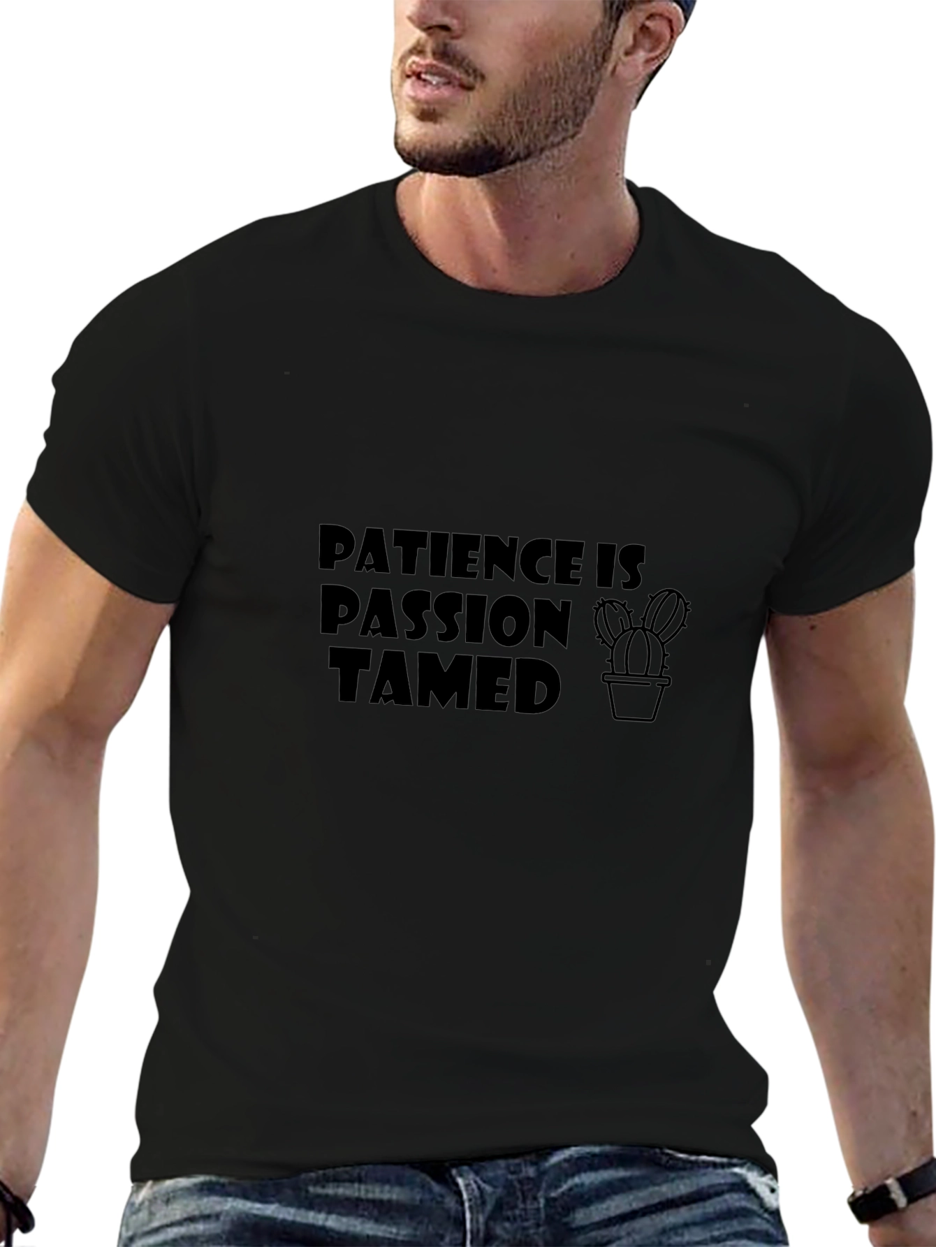 Patience is Passion Tamed - Unisex Graphic Tee