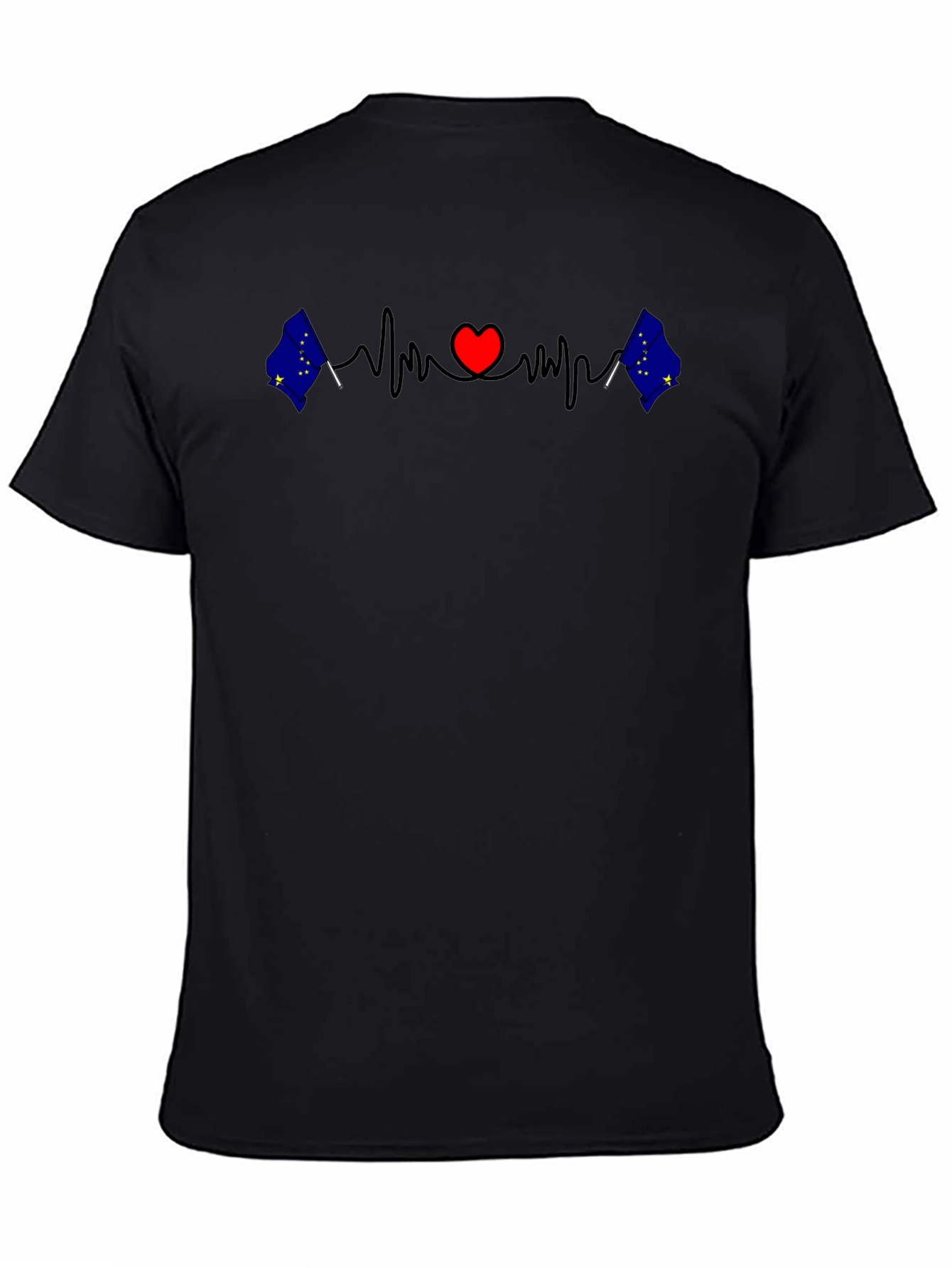 Alaska Heartbeat T-Shirt - State Pride Tee