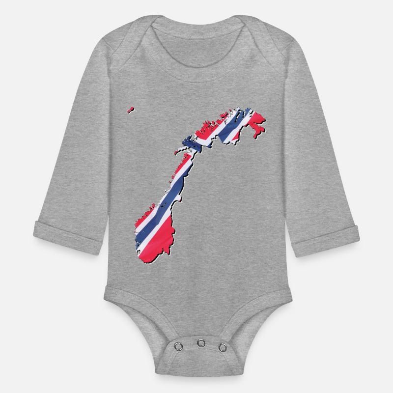 Norway Flag in Norway Map