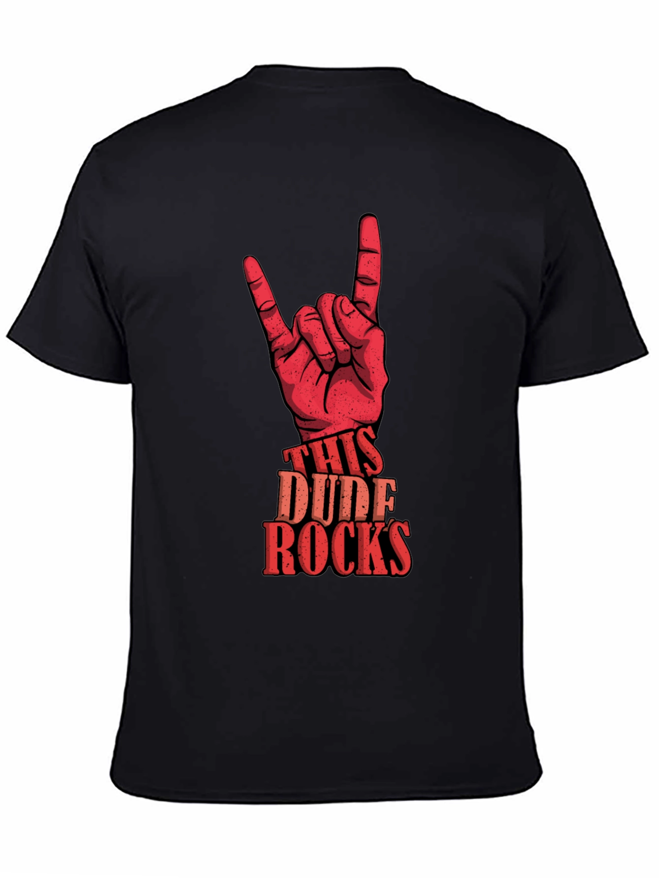 This Dude Rocks Graphic T-Shirt