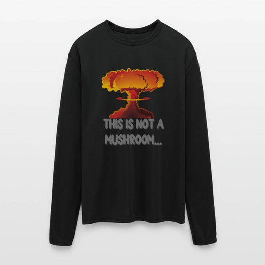 Not Mushroom Cloud Warning Power Atomic Impact Tee