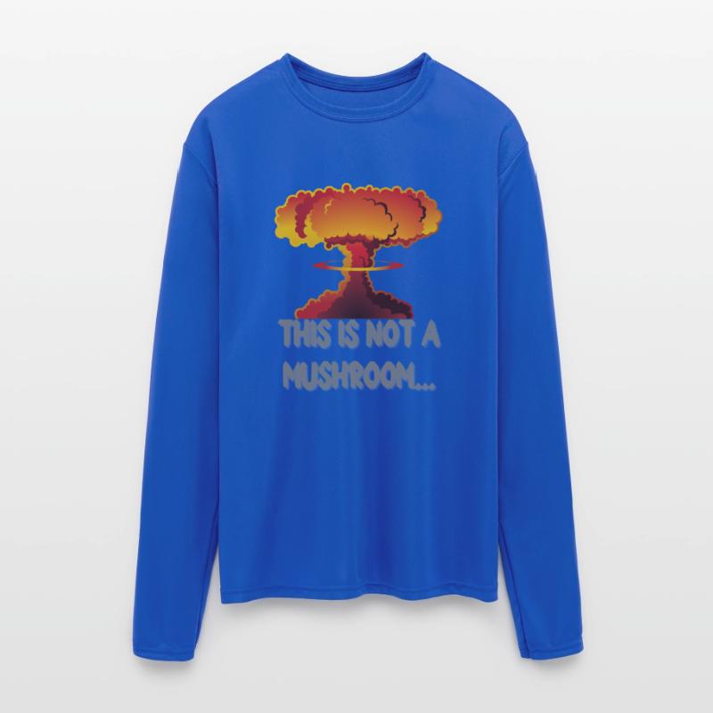Not Mushroom Cloud Warning Power Atomic Impact Tee