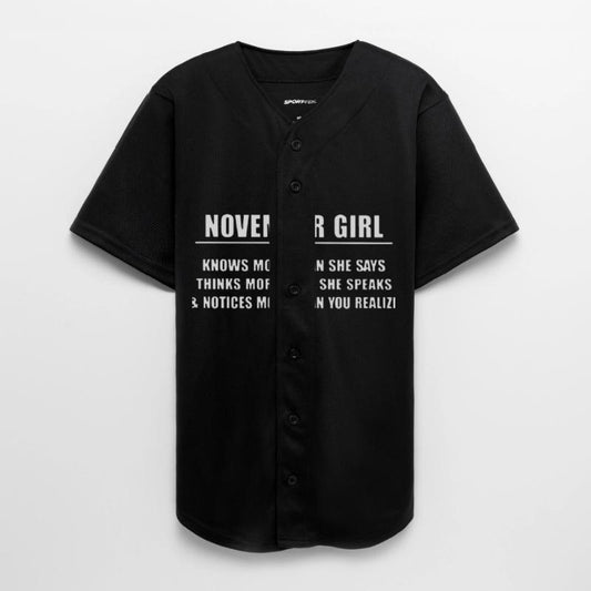 november girl knows more than she says thinks more