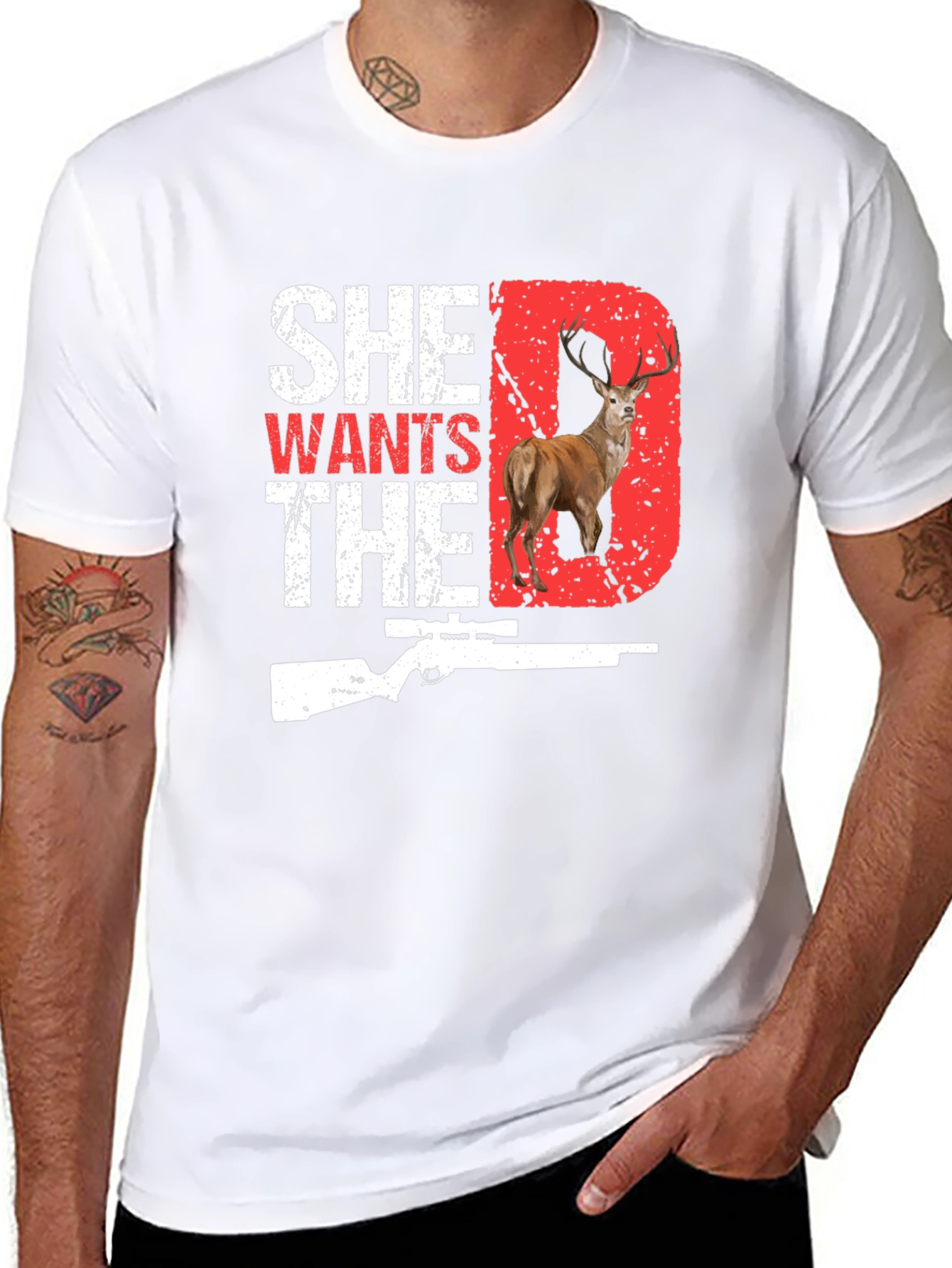 She Wants The D Deer Hunting T-Shirt