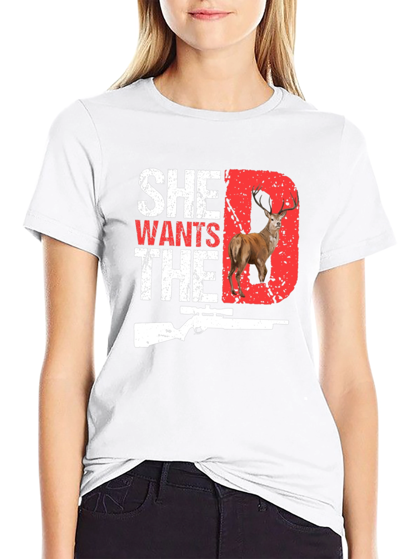 She Wants The D Deer Hunting T-Shirt
