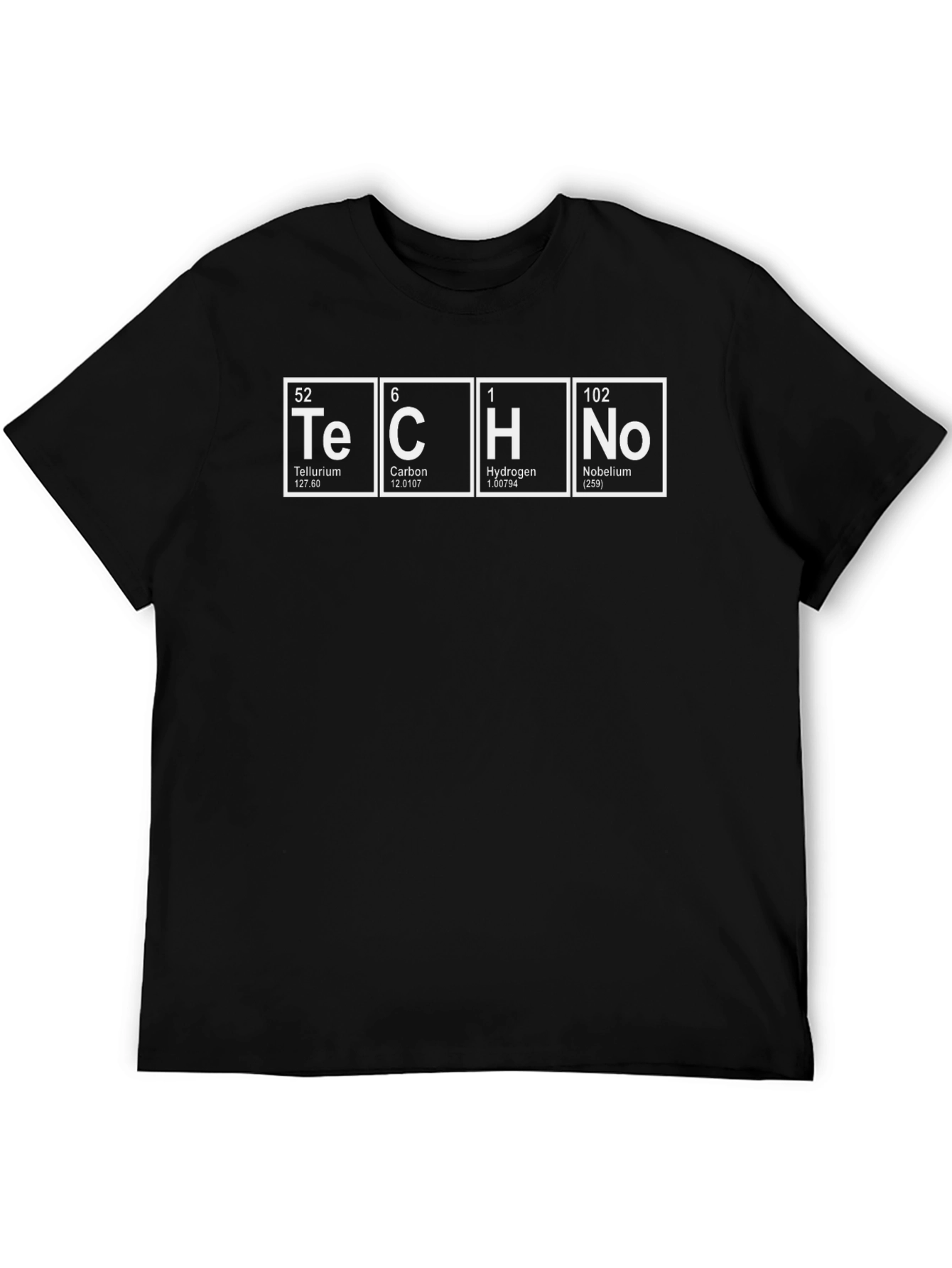 TECHNO Elements T-Shirt - Science Music Tee