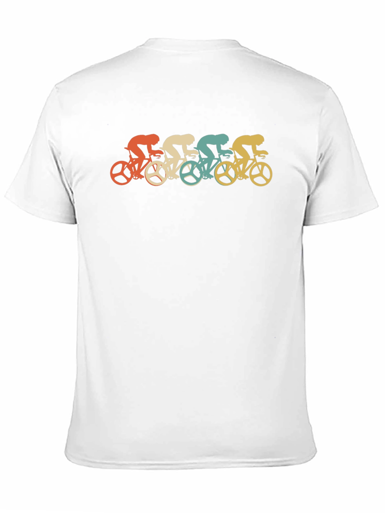 Retro Cycling Team Graphic Tee - Black