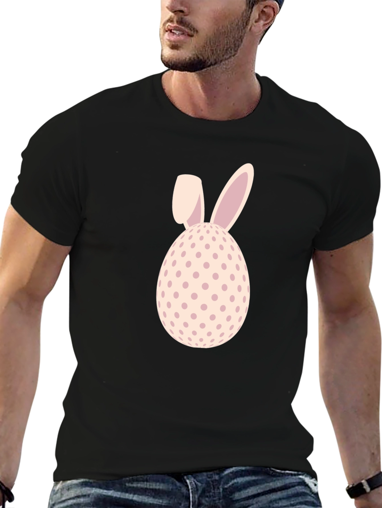 Easter Bunny Egg T-Shirt - Cute Holiday Tee