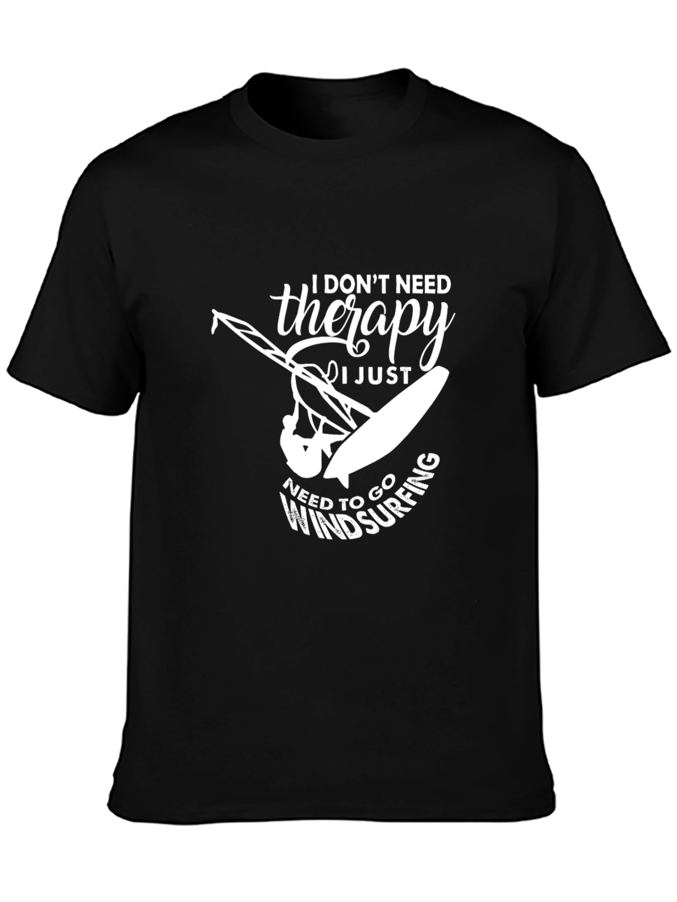 Windsurfing Therapy Graphic T-Shirt