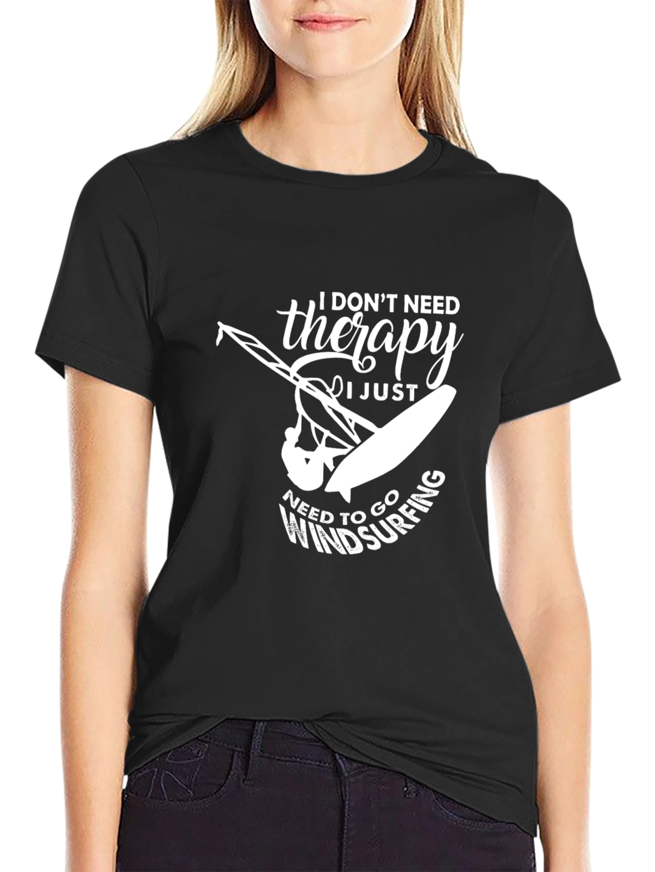 Windsurfing Therapy Graphic T-Shirt