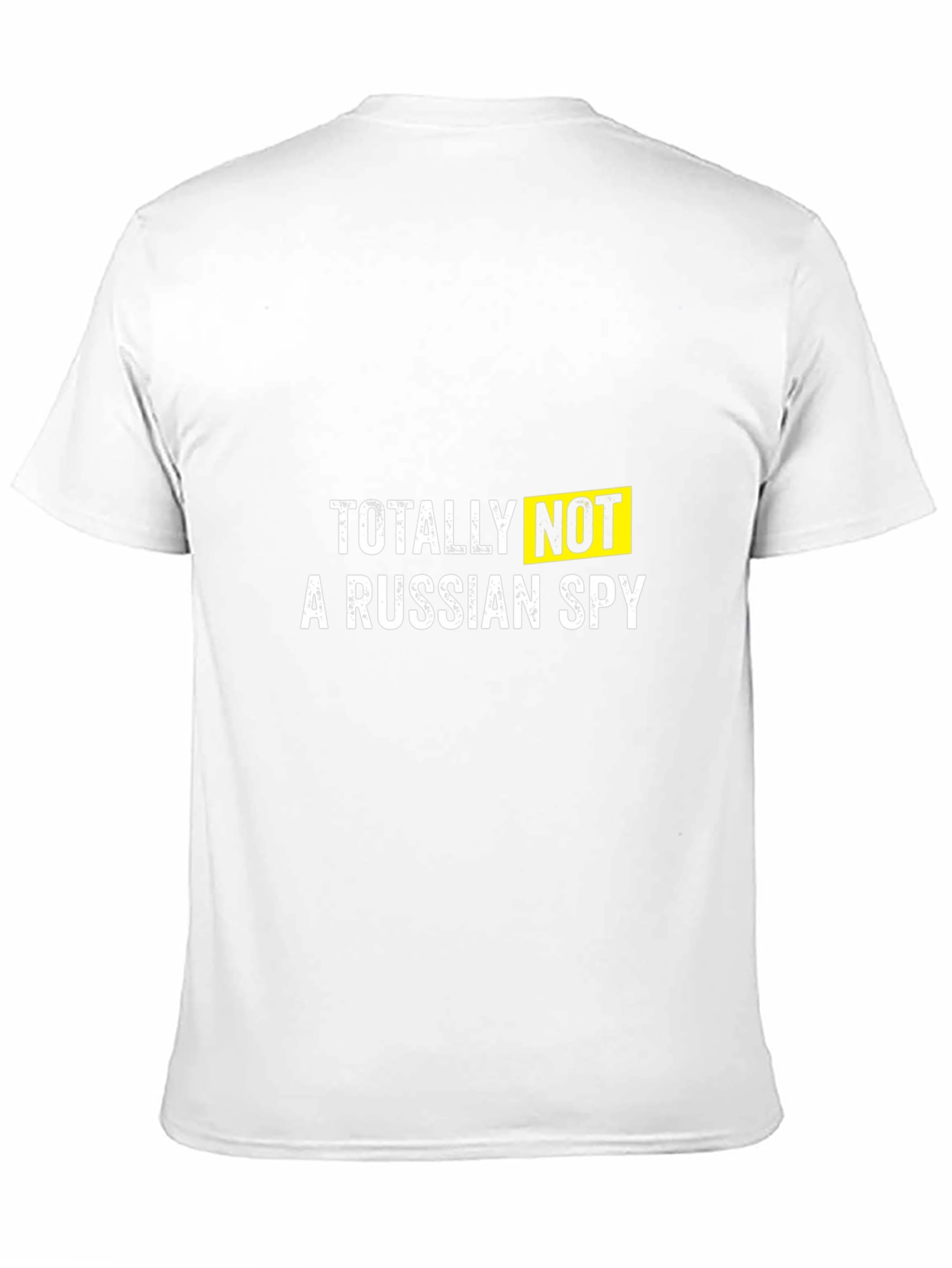 Totally Not A Russian Spy Black T-Shirt