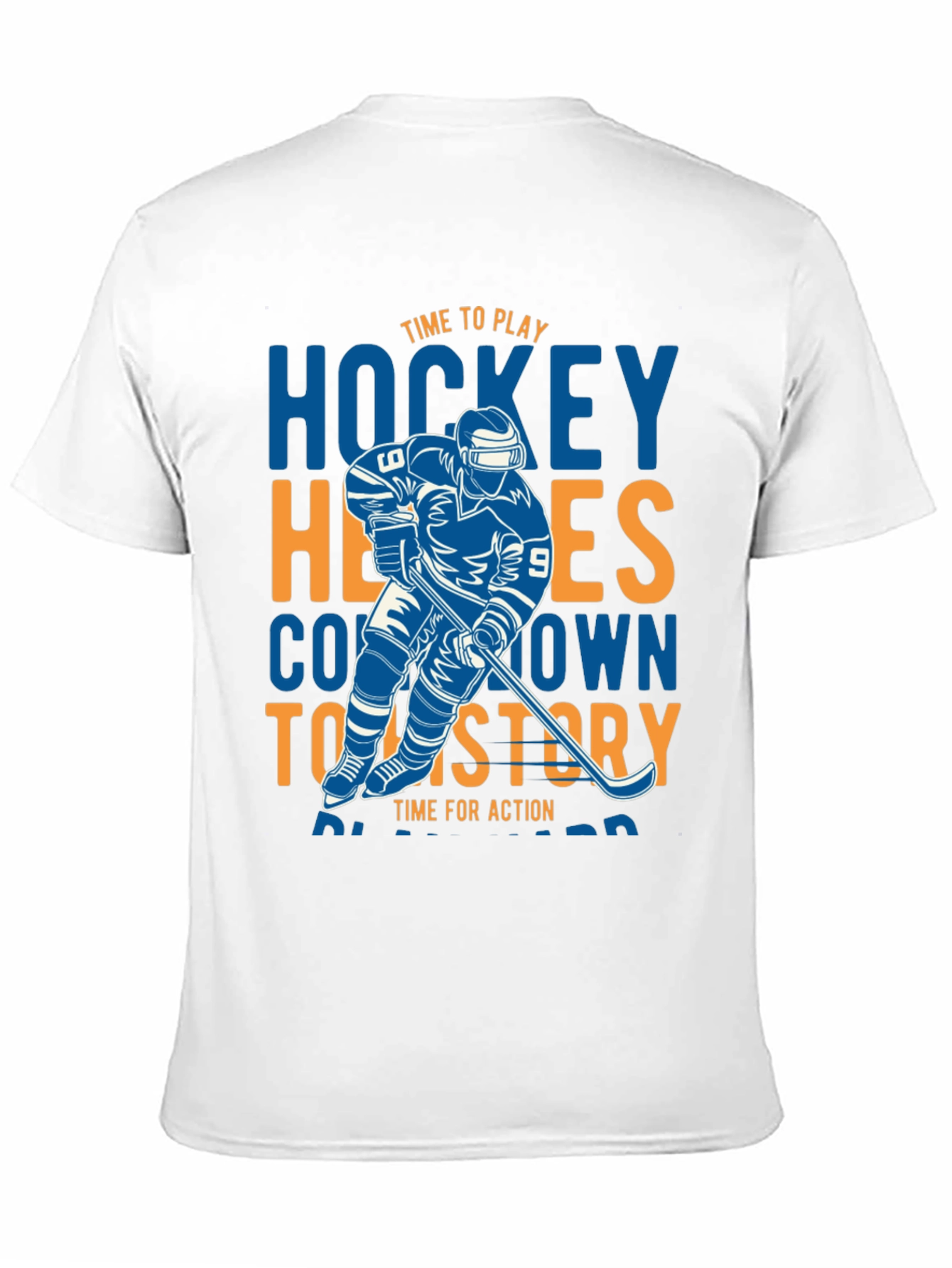 Hockey Heroes T-Shirt - Time to Play Graphic Tee