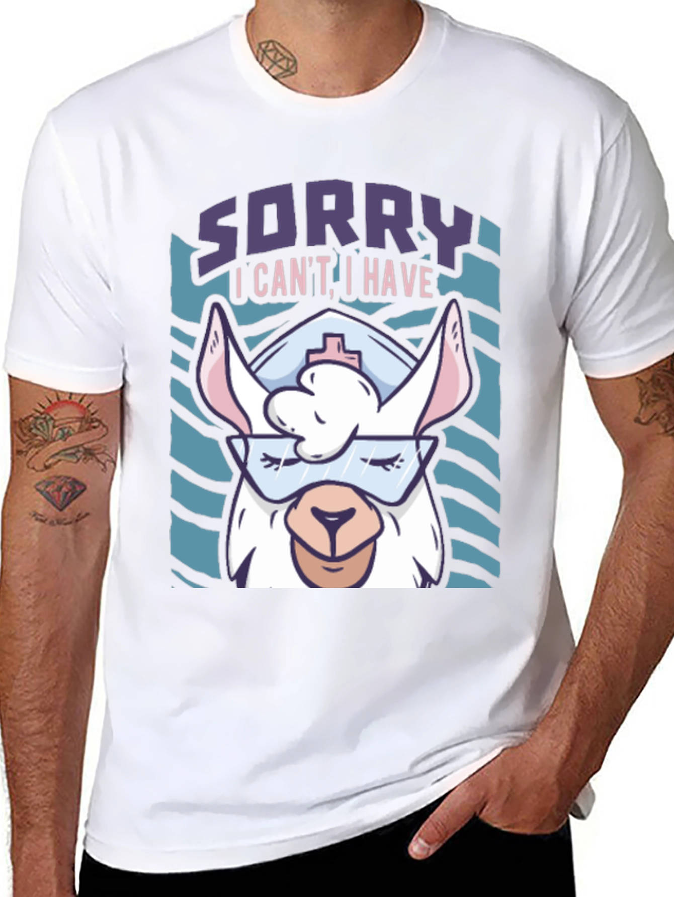 Sorry I Cant I Have Llamaste T-Shirt