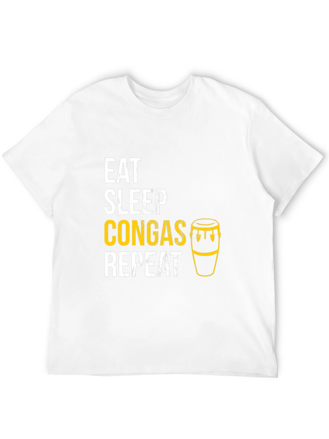 Eat Sleep Congas Repeat T-Shirt
