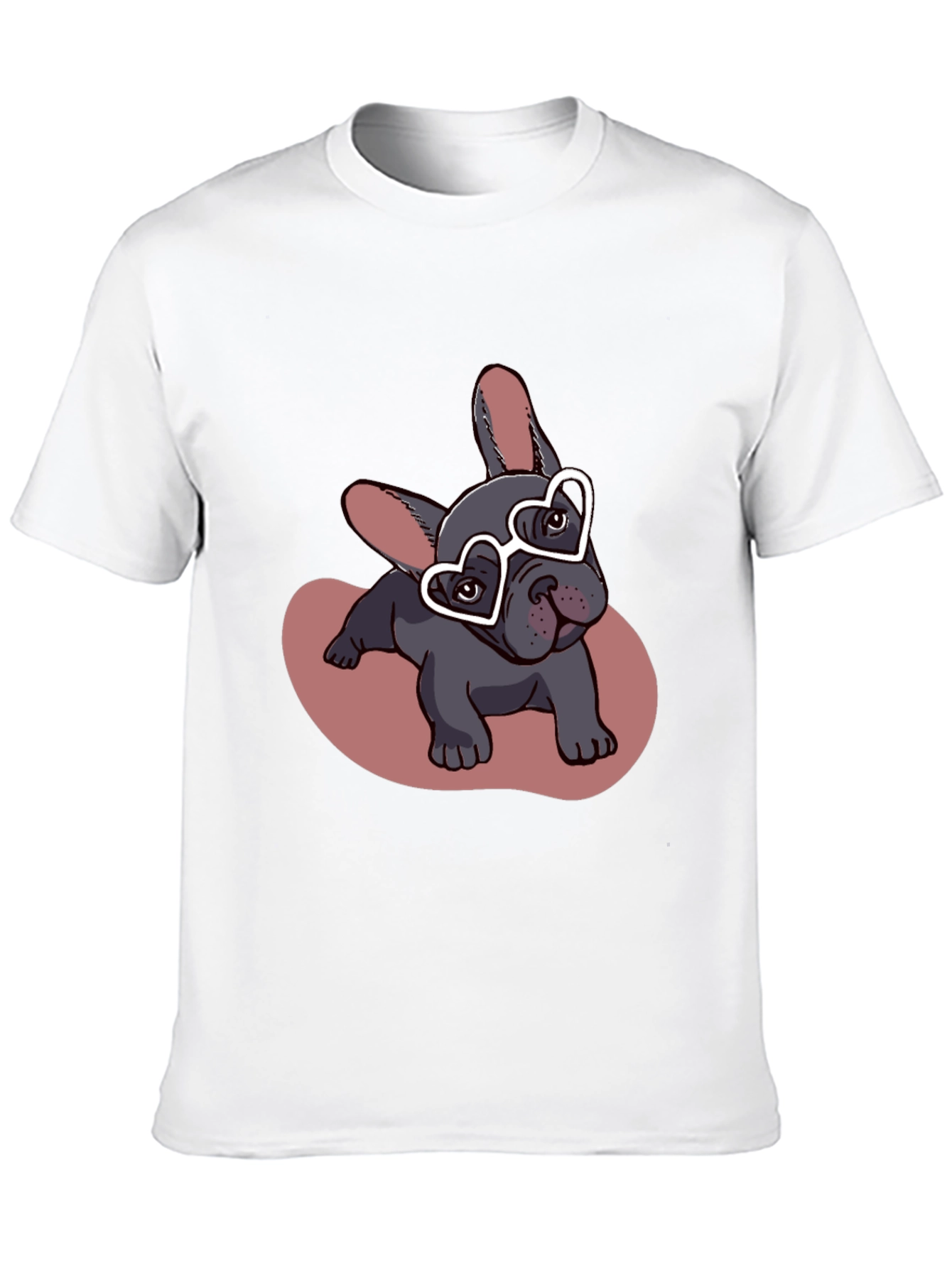 Dog T-Shirt - Heart Glasses