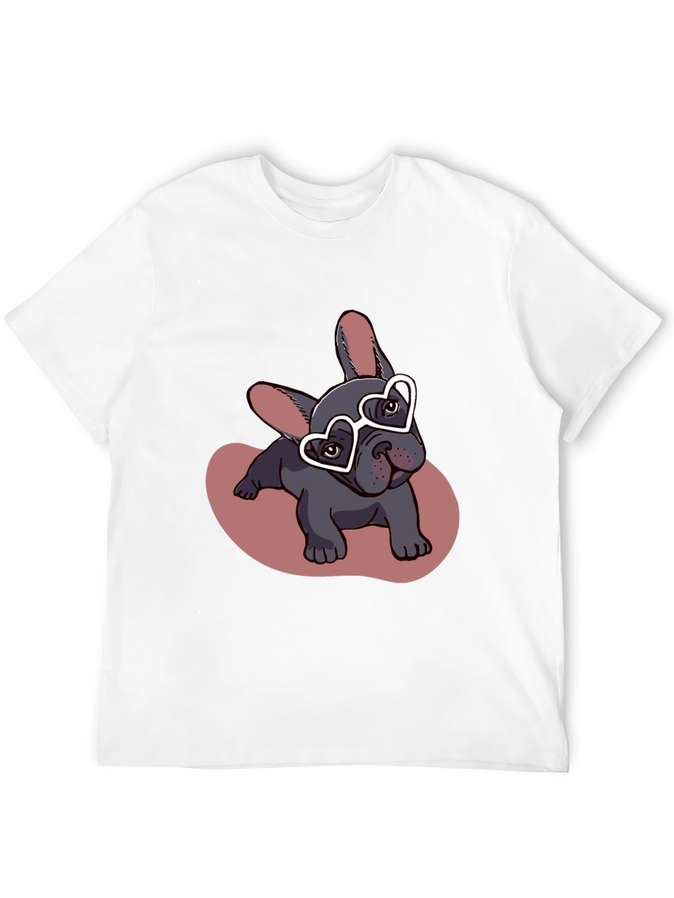 Dog T-Shirt - Heart Glasses