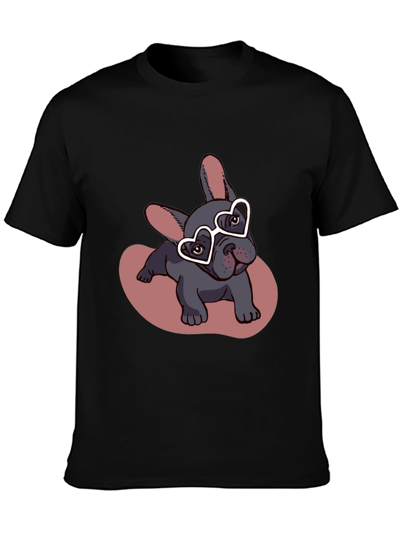 Dog T-Shirt - Heart Glasses