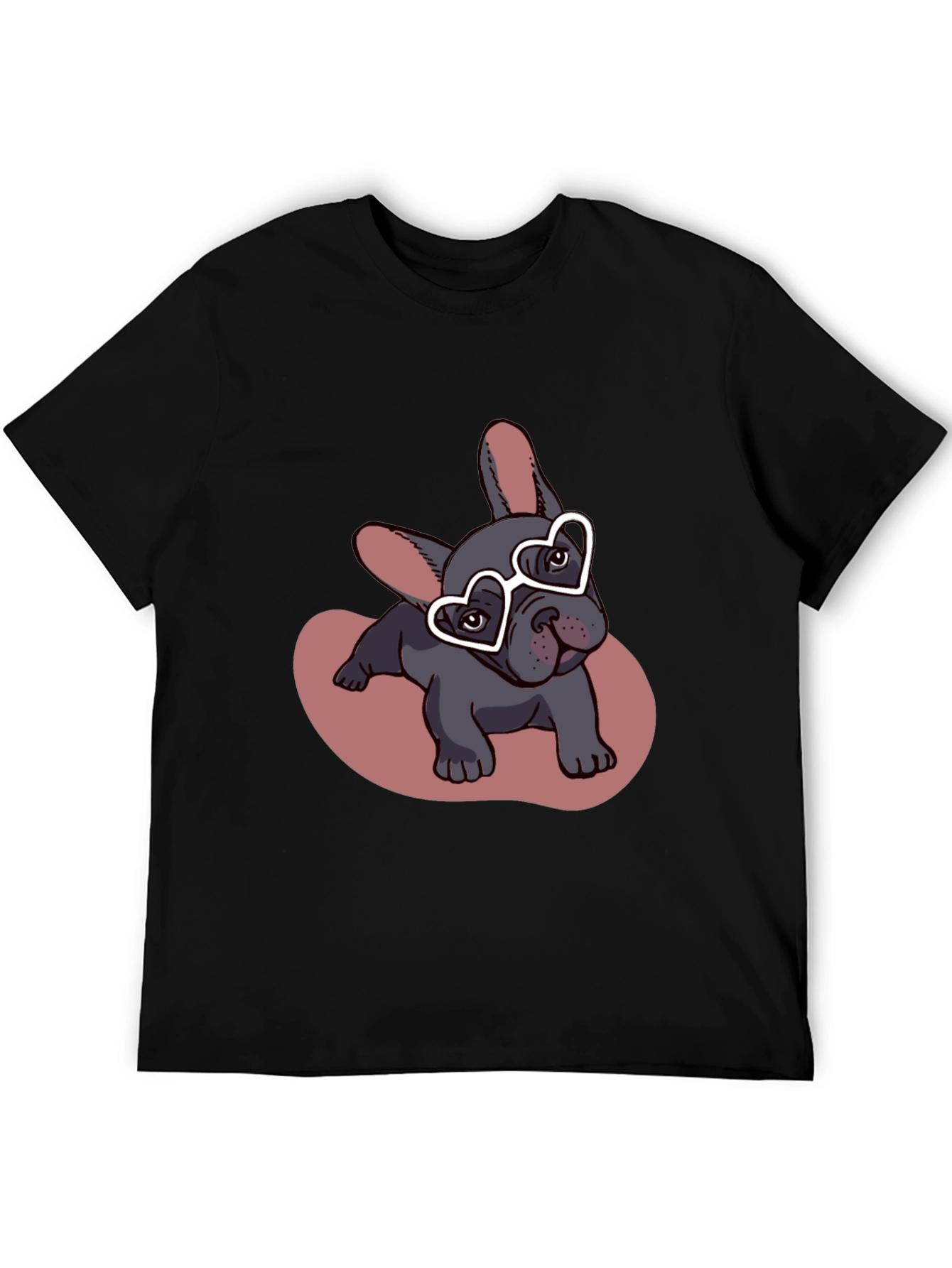 Dog T-Shirt - Heart Glasses