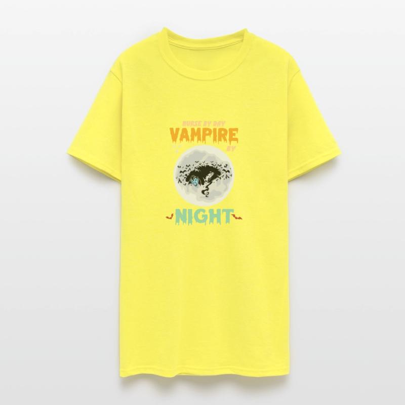 Nurse by day vampire by night t-shirt