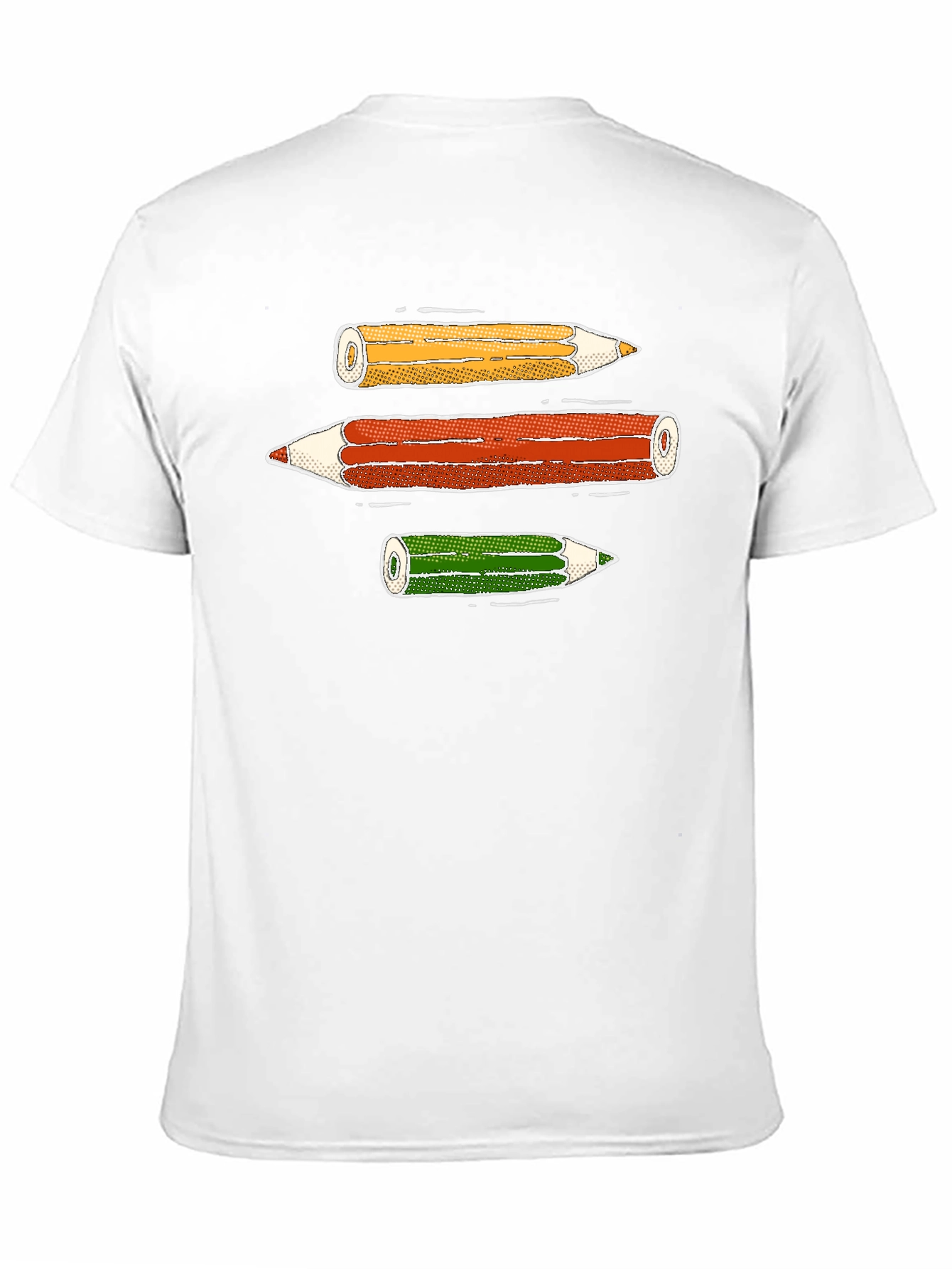 Pencils Graphic Tee - Fun Artist Shirt