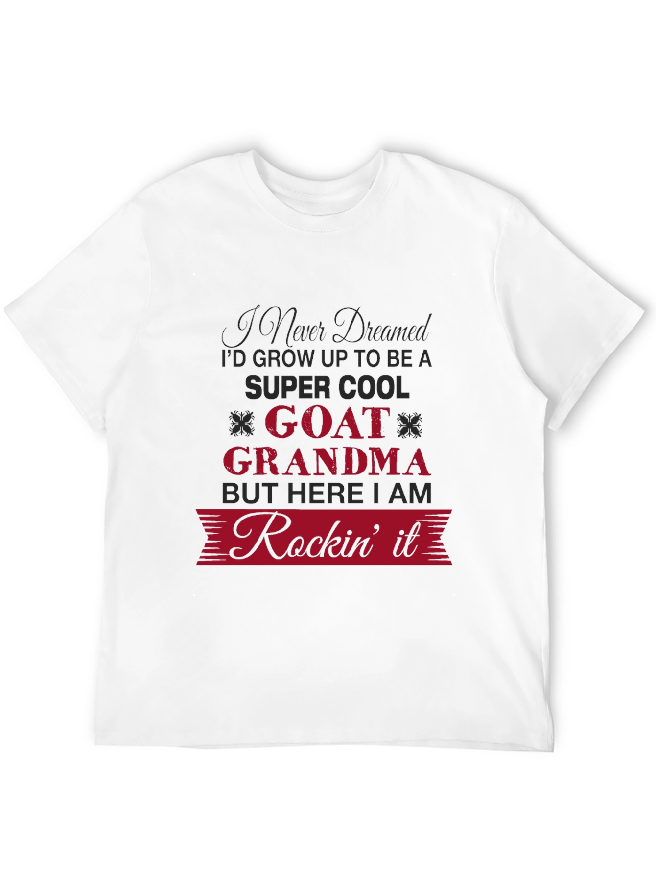 Goat Grandma Graphic T-Shirt