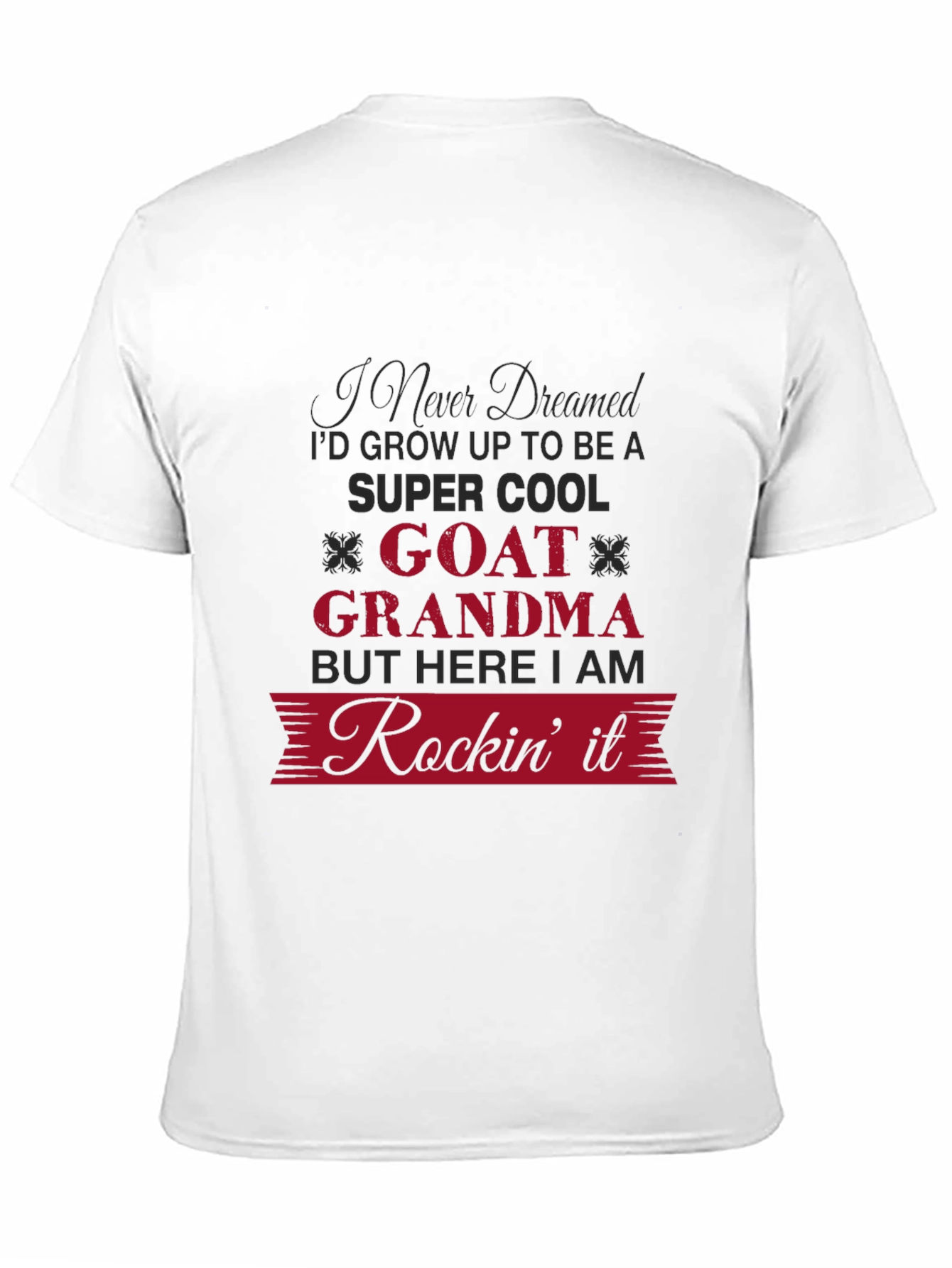 Goat Grandma Graphic T-Shirt