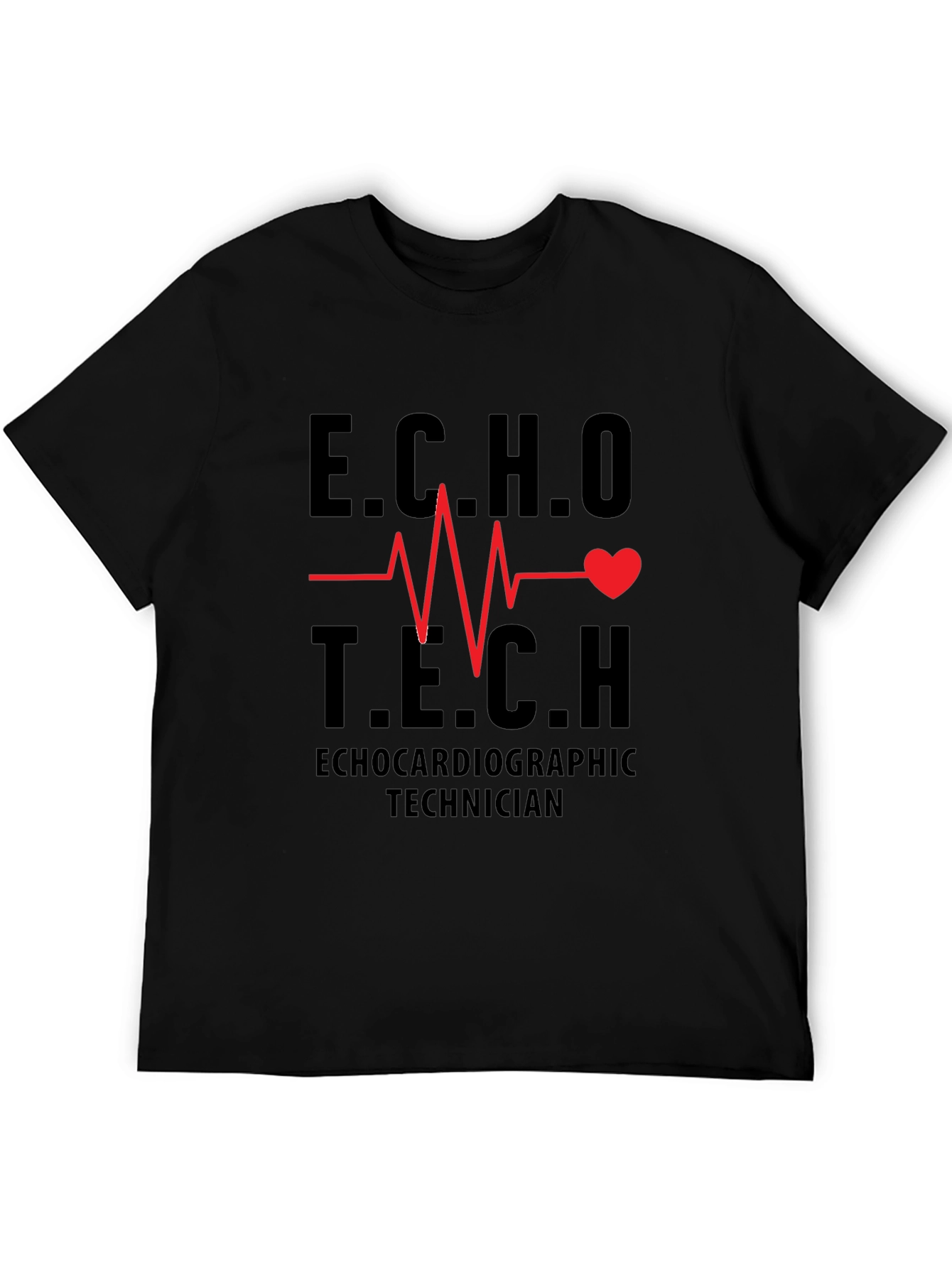 ECHO Tech T-Shirt - Cardiac Technician Tee