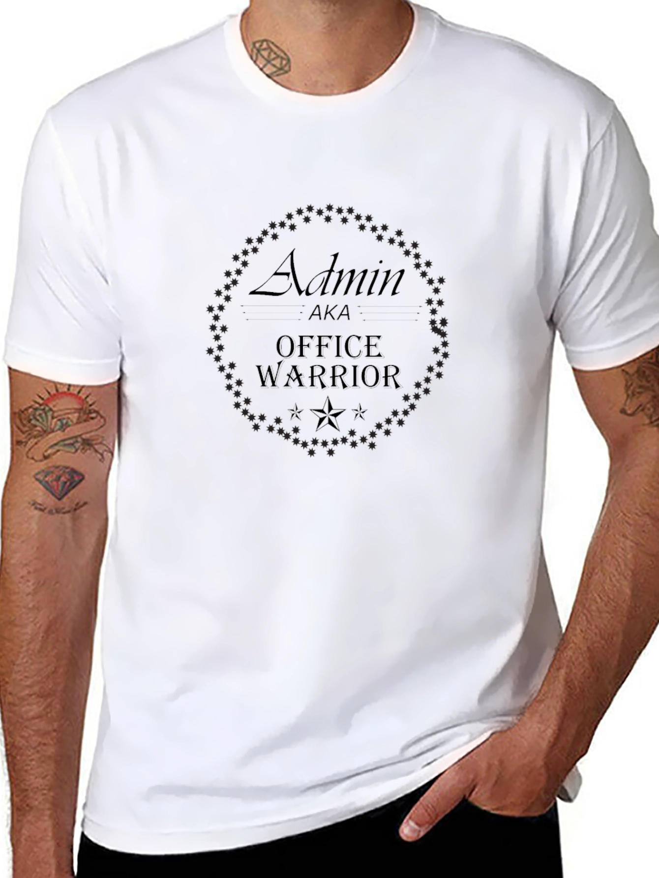 Admin Office Warrior T-Shirt