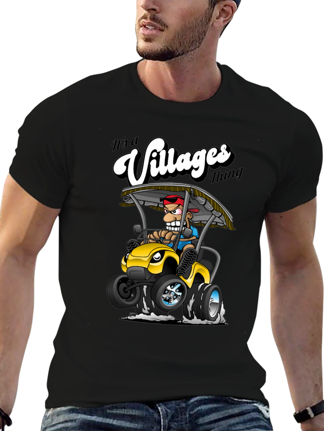 Its a Villages Thing Black T-Shirt