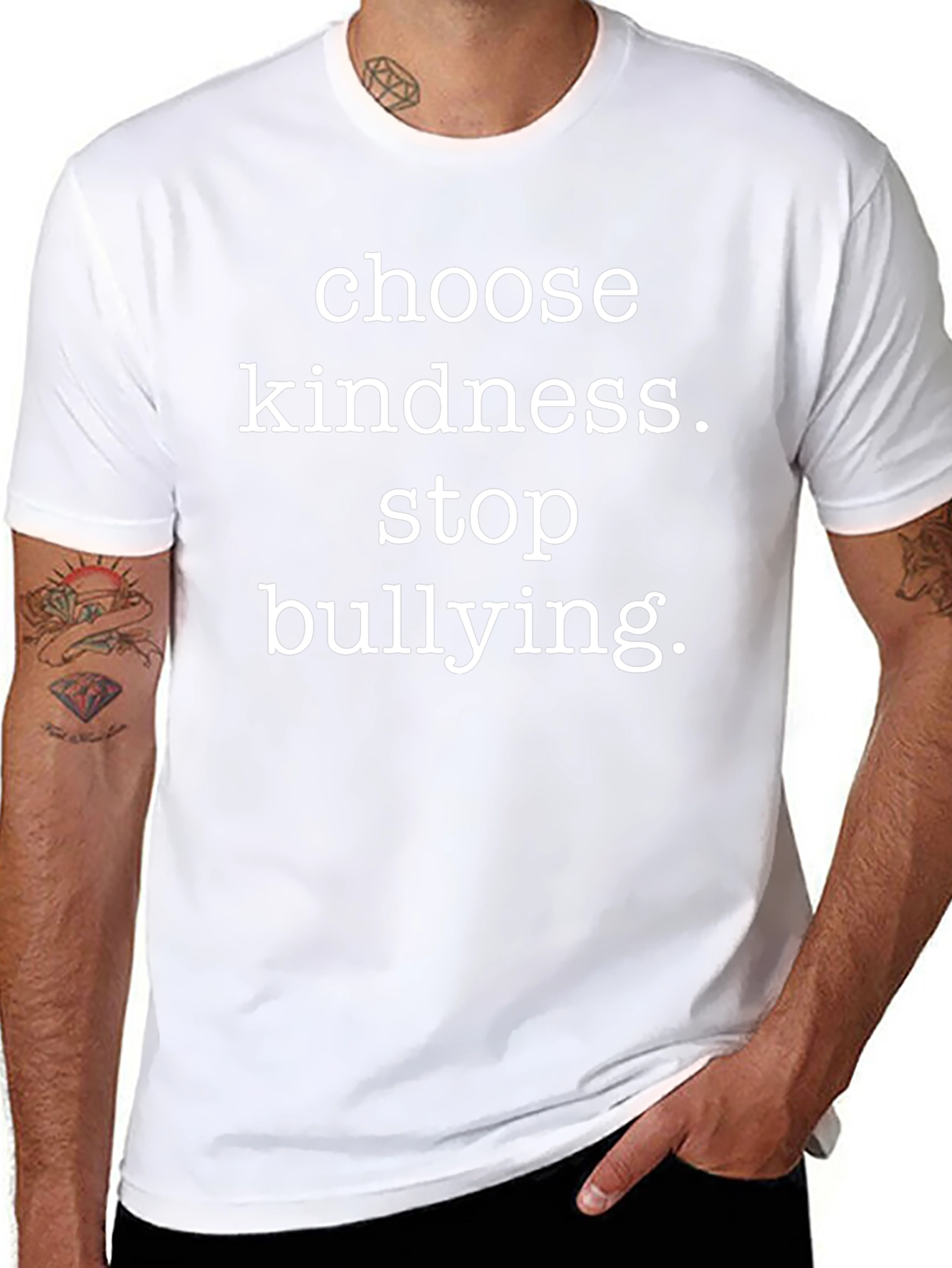 Choose Kindness Stop Bullying Graphic Tee