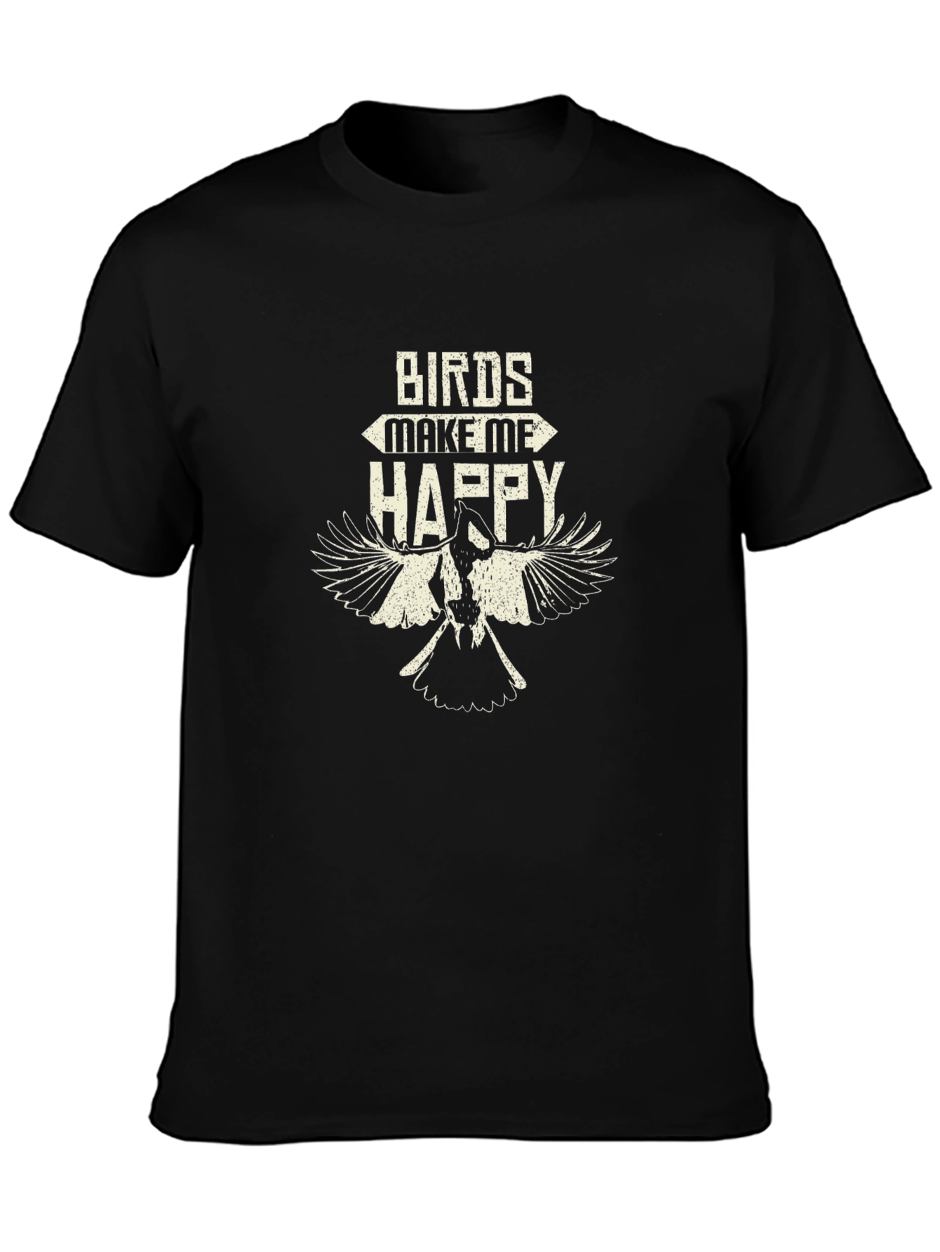 Birds Make Me Happy Graphic Tee