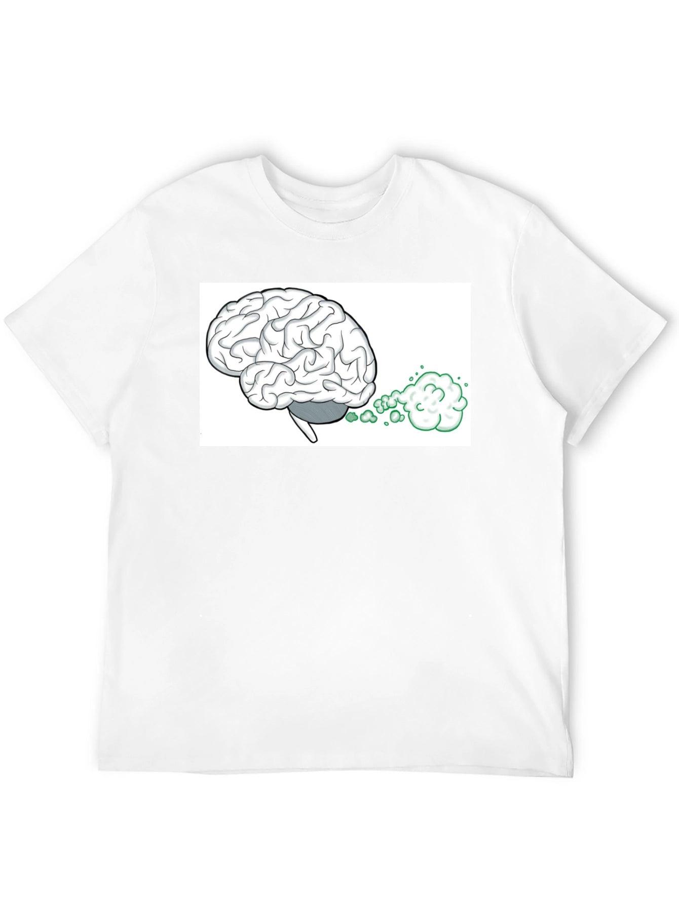 Brain Fart Graphic Tee - Funny Novelty T-Shirt