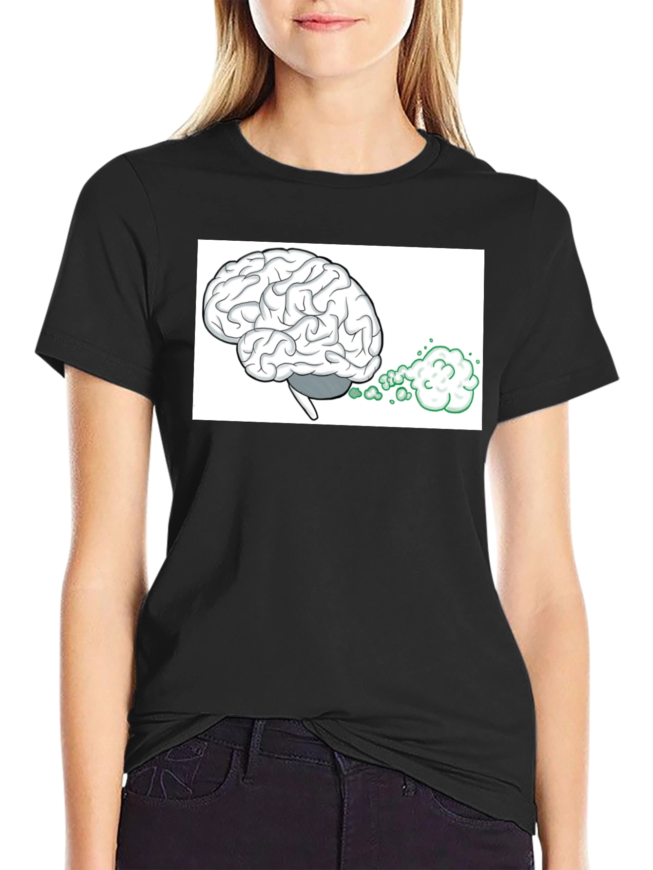 Brain Fart Graphic Tee - Funny Novelty T-Shirt