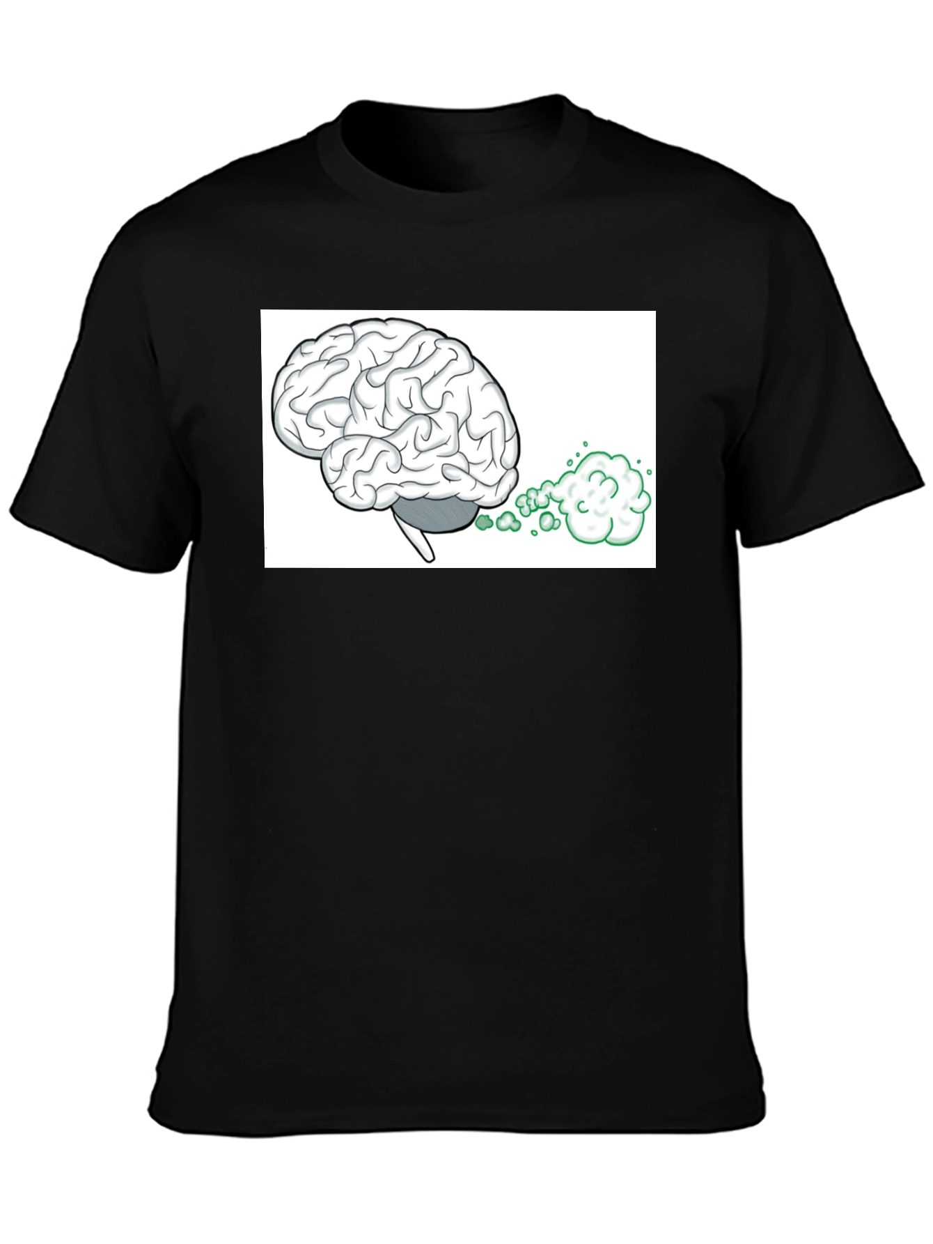Brain Fart Graphic Tee - Funny Novelty T-Shirt