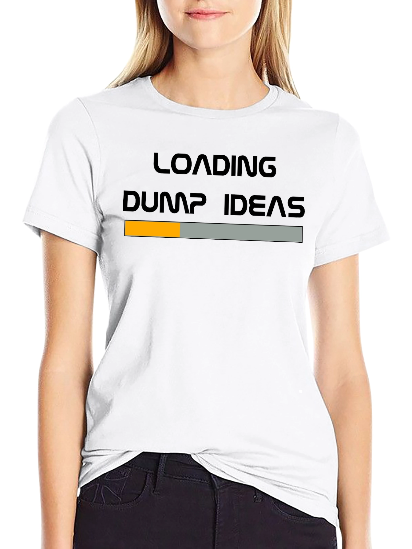 Loading Dump Ideas Graphic Tee - Funny Novelty T-Shirt