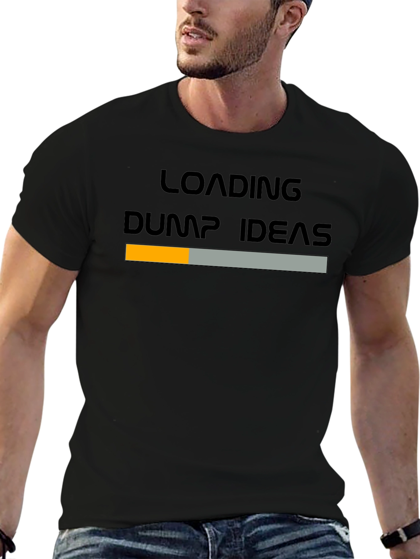Loading Dump Ideas Graphic Tee - Funny Novelty T-Shirt