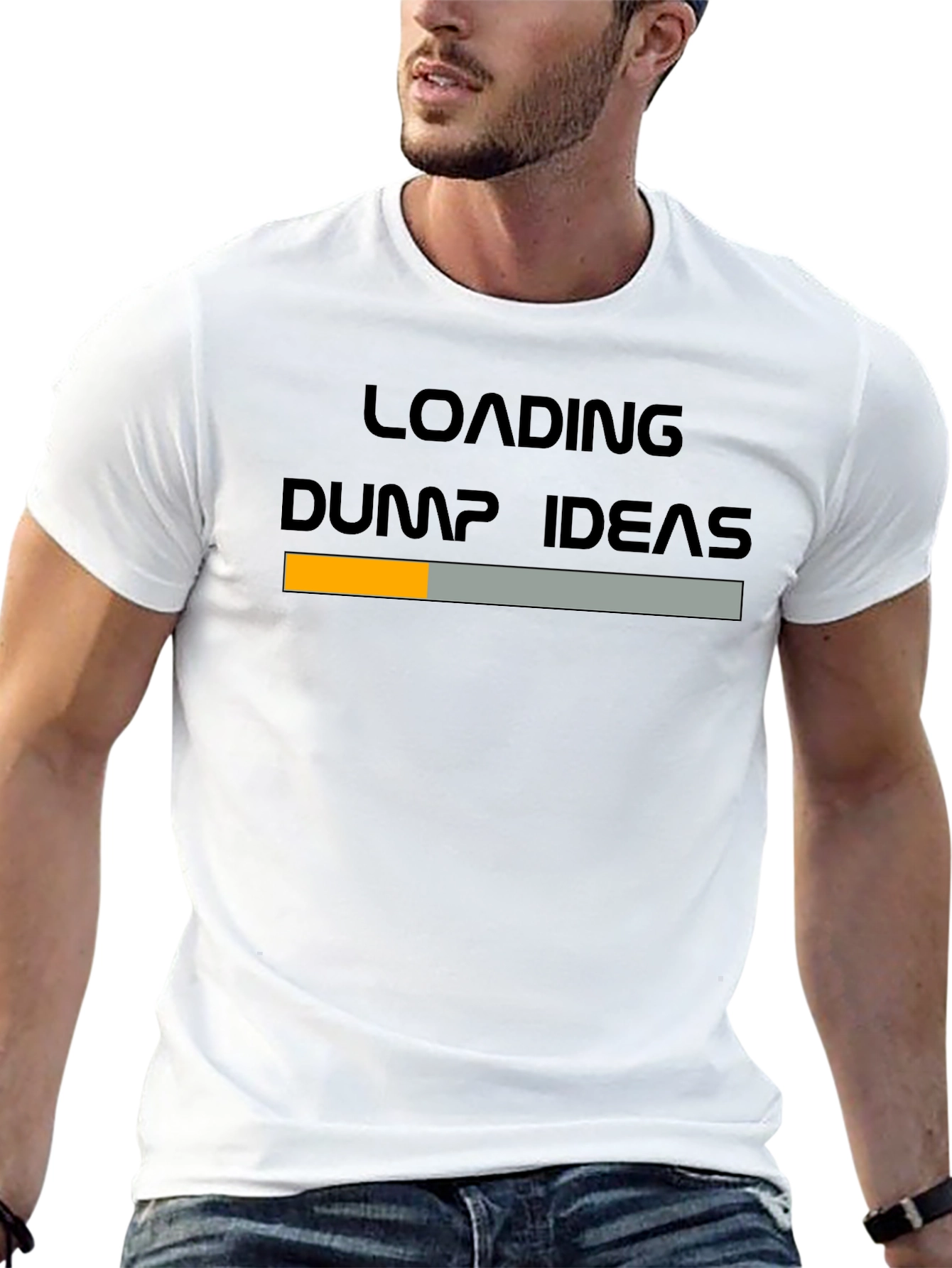 Loading Dump Ideas Graphic Tee - Funny Novelty T-Shirt
