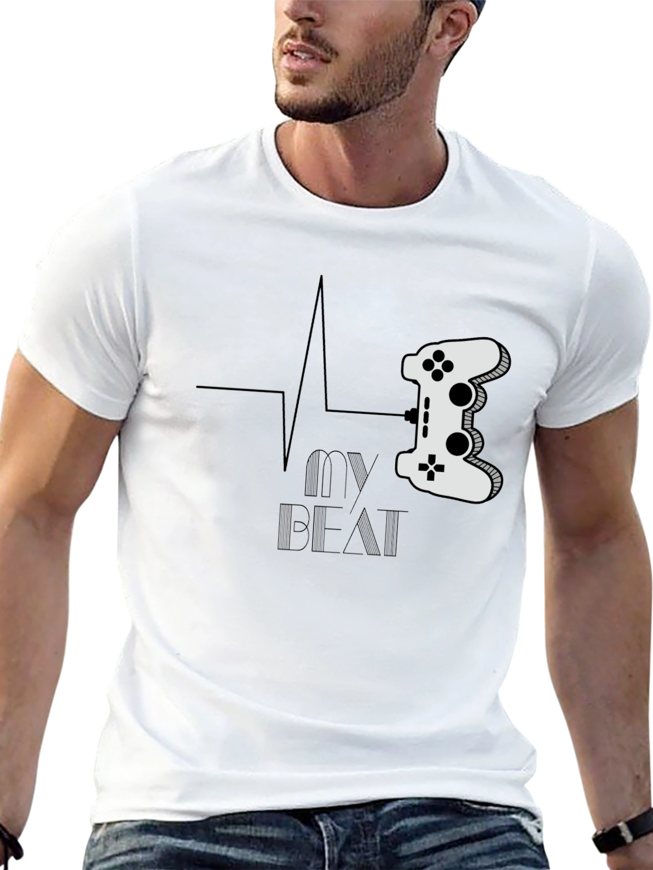 Gamer Heartbeat T-Shirt - My Beat