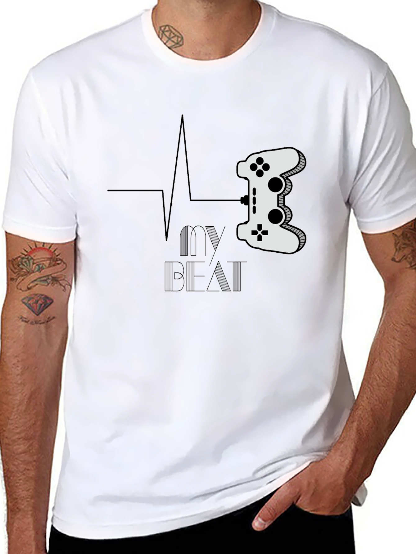 Gamer Heartbeat T-Shirt - My Beat