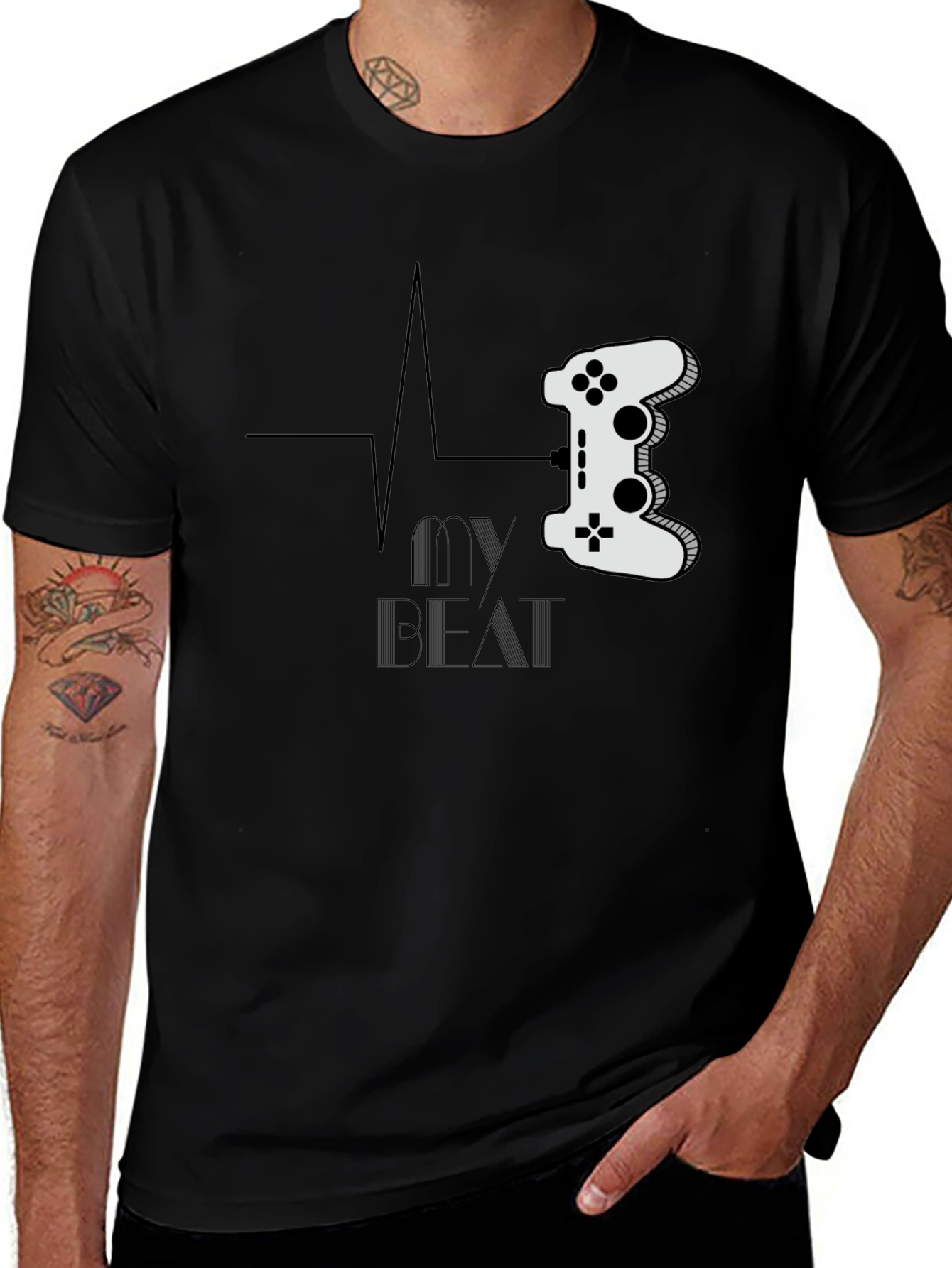 Gamer Heartbeat T-Shirt - My Beat