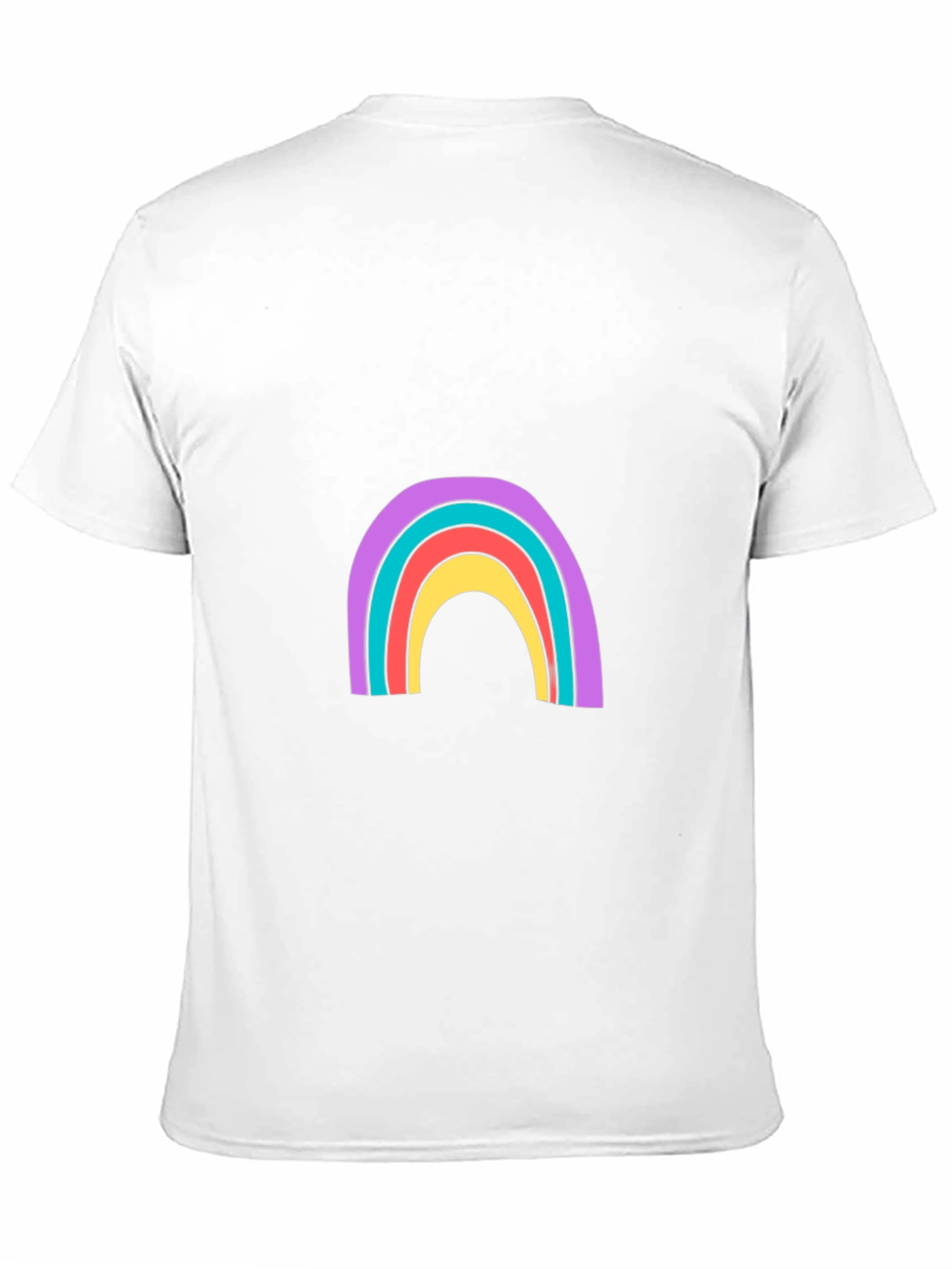 Rainbow Graphic Tee - Stylish Comfort