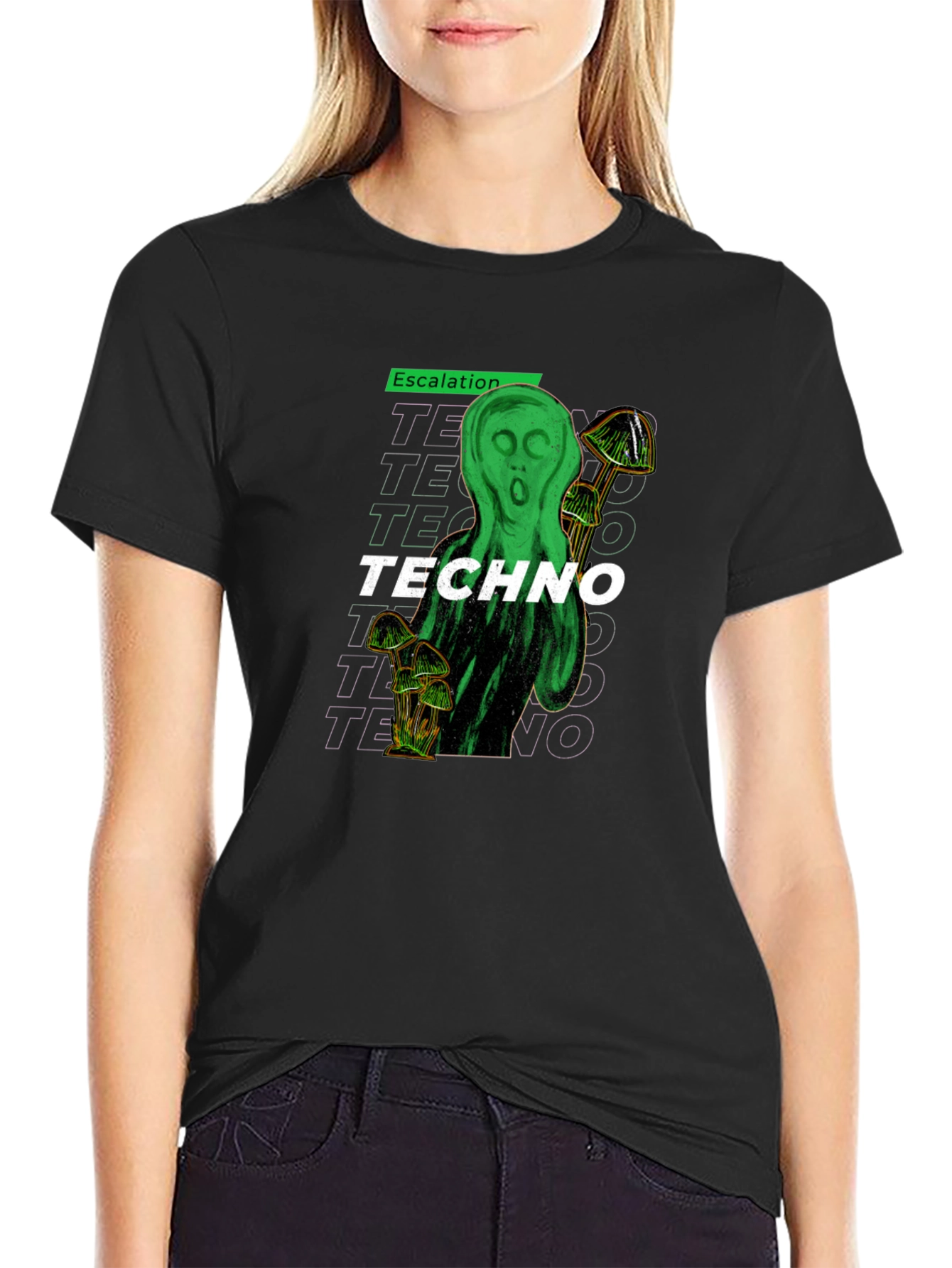 Escalation Techno Graphic Tee
