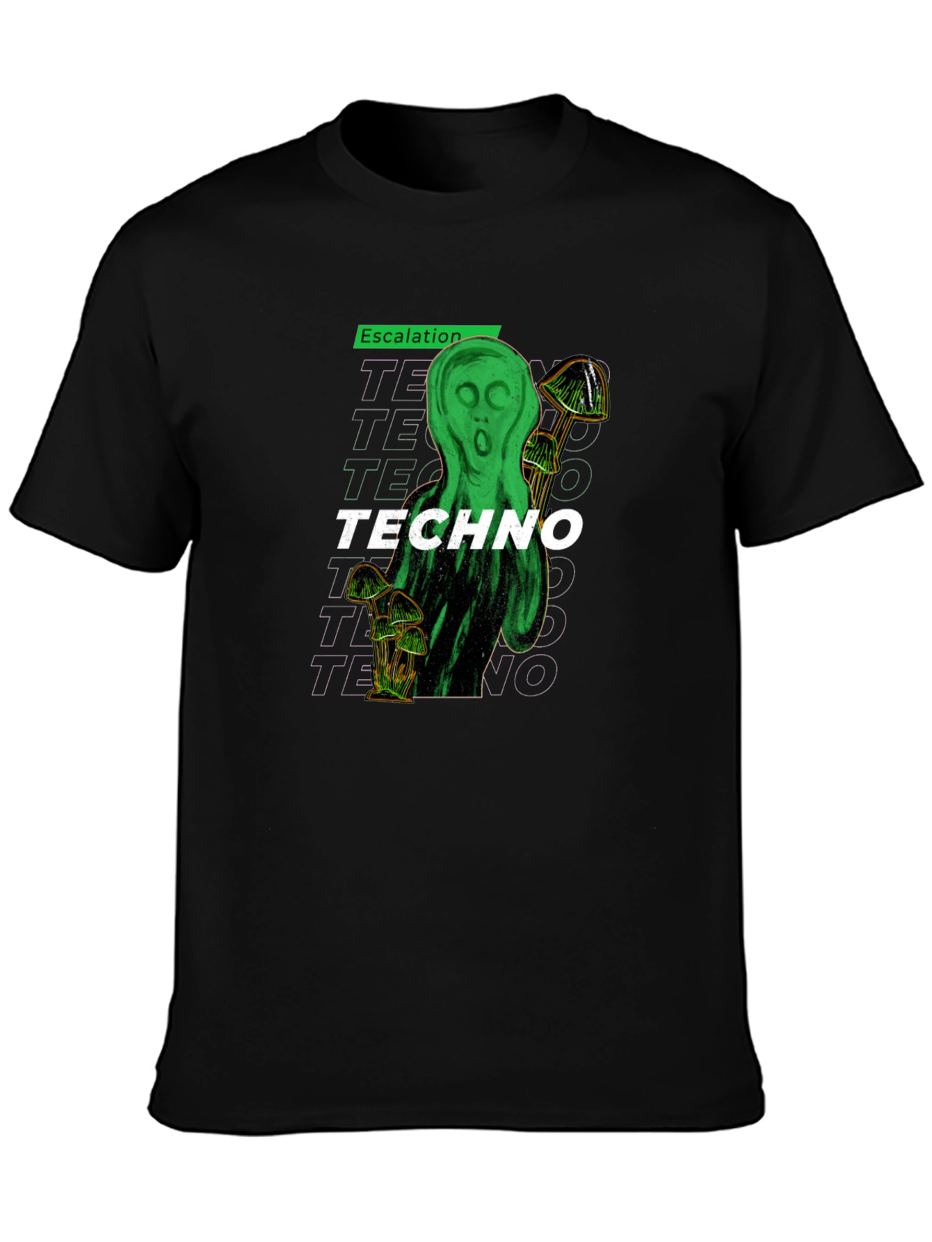 Escalation Techno Graphic Tee
